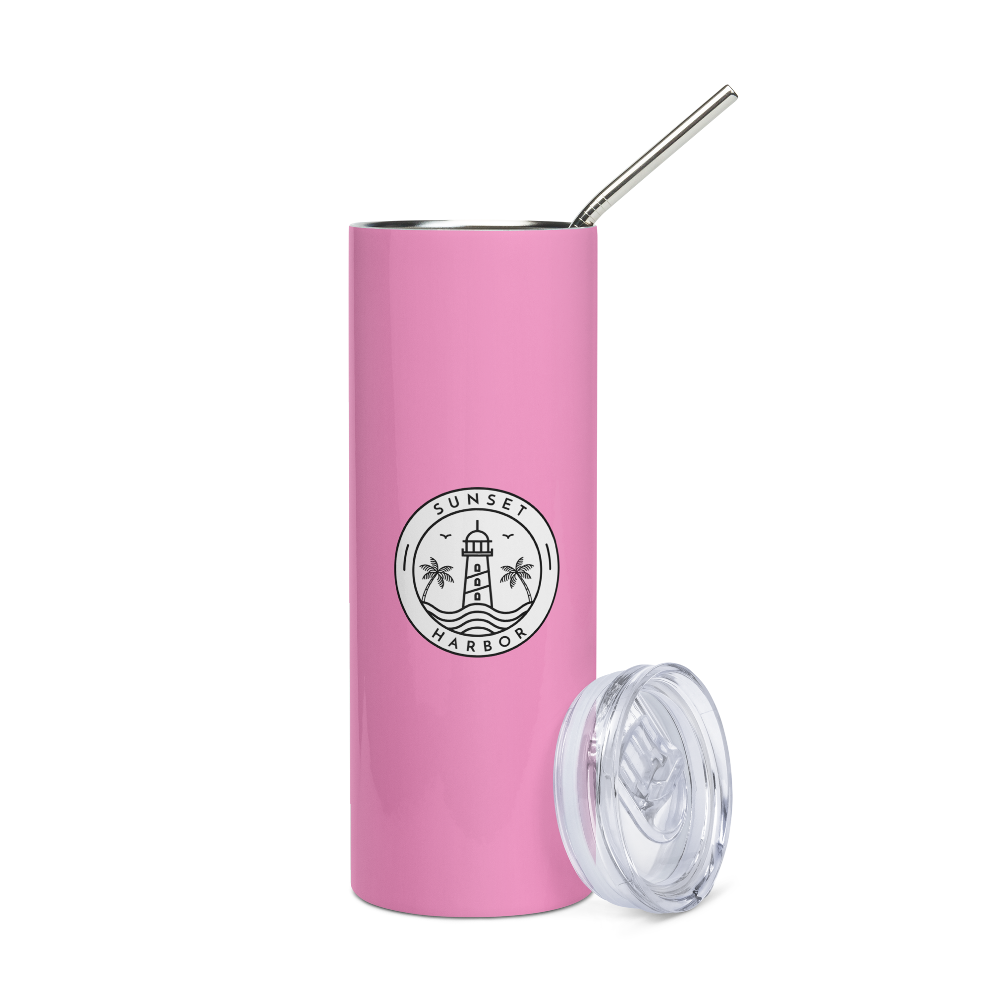 Stainless steel tumbler - Tropical Pink