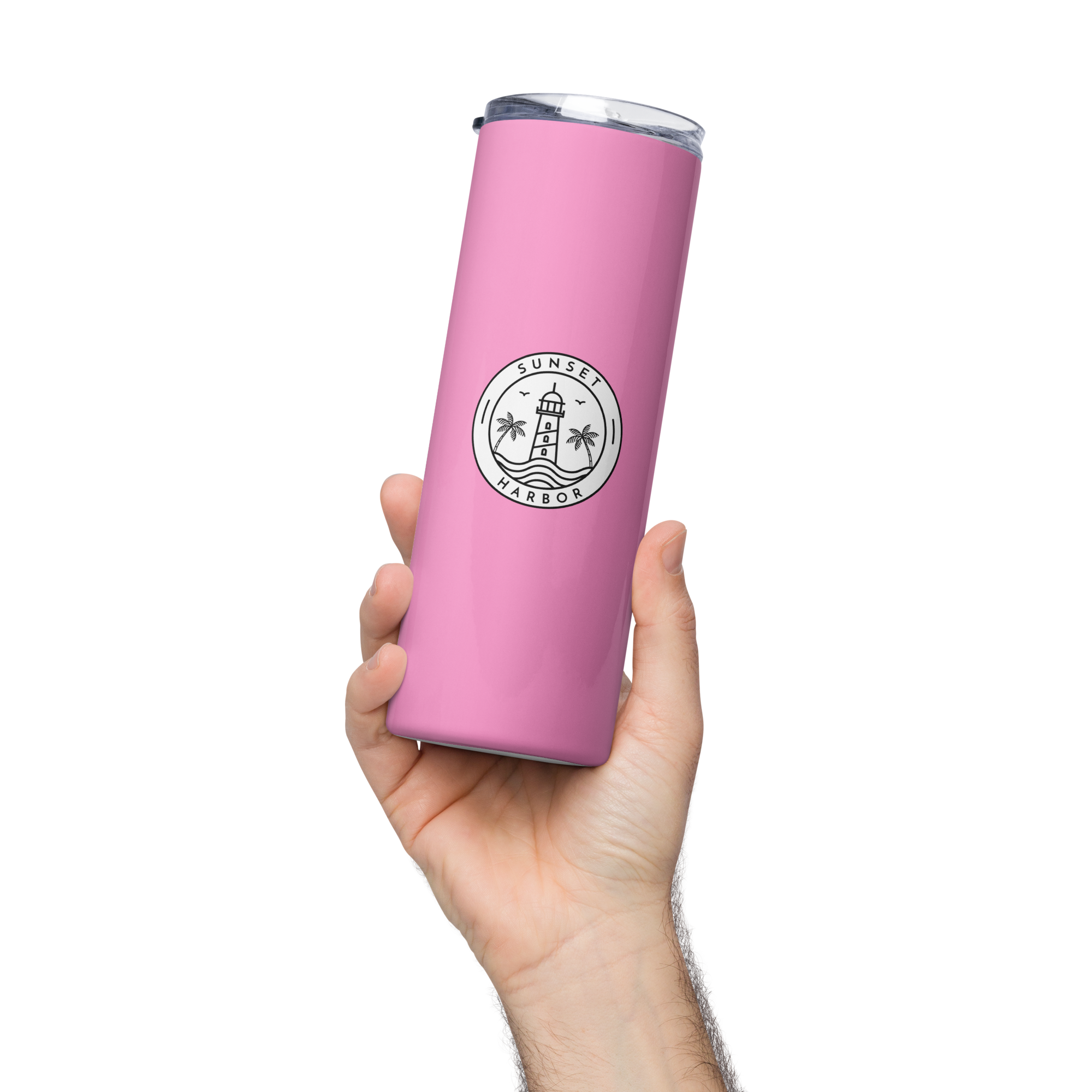 Stainless steel tumbler - Tropical Pink