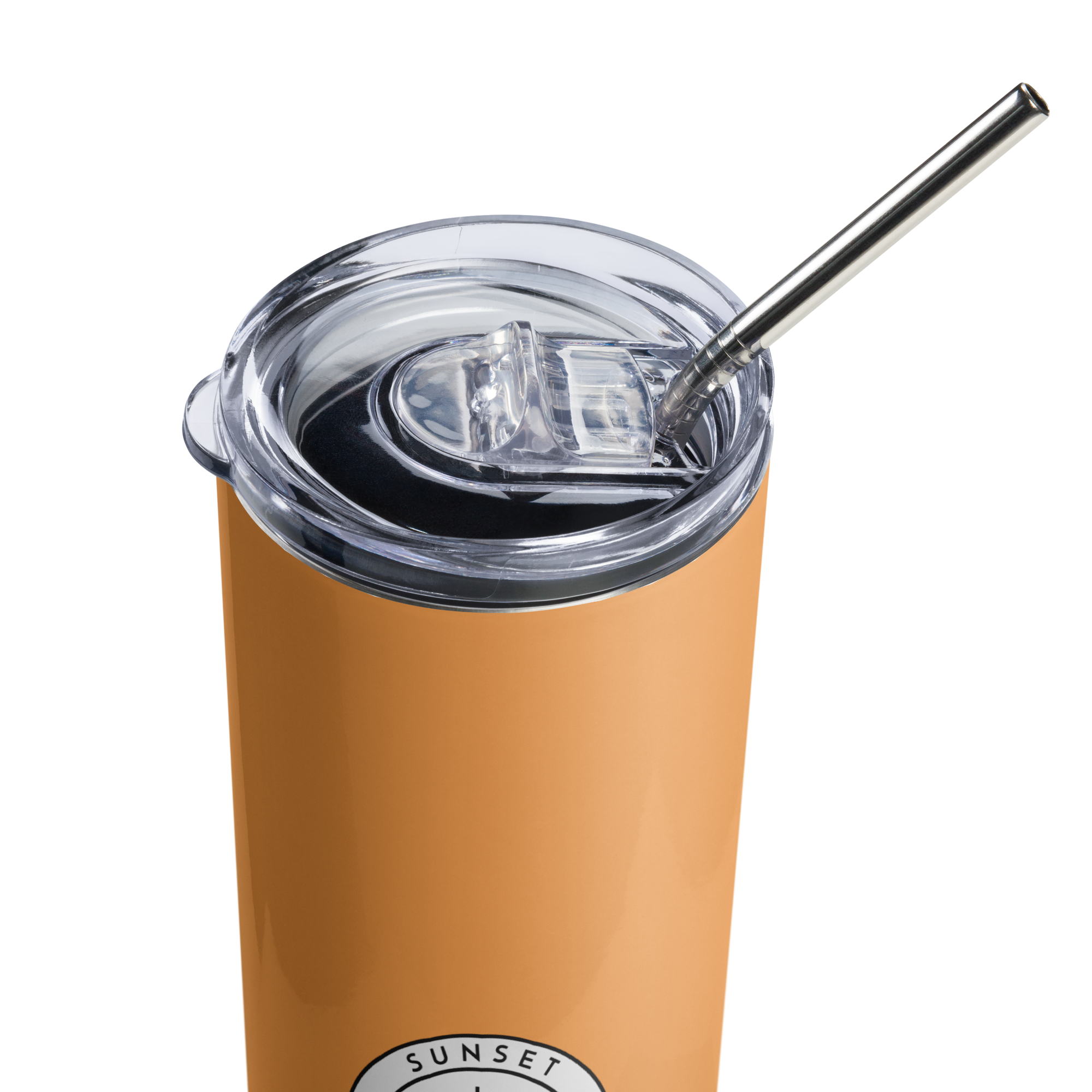 Stainless steel tumbler - Sunshine Orange