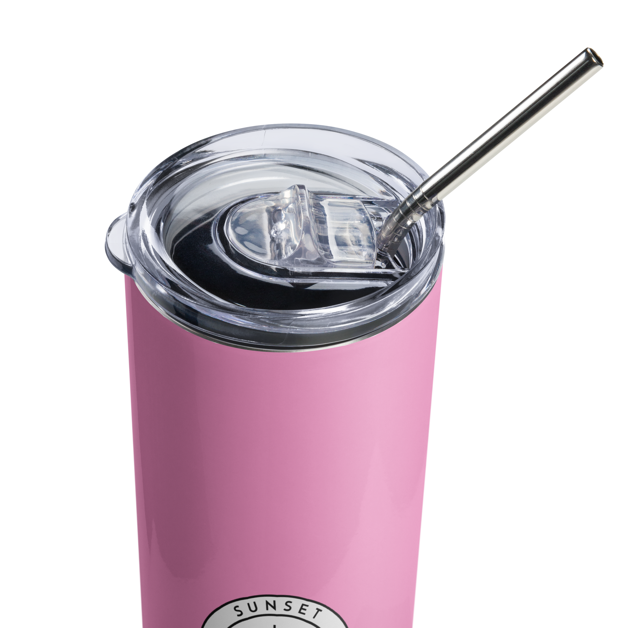 Stainless steel tumbler - Tropical Pink