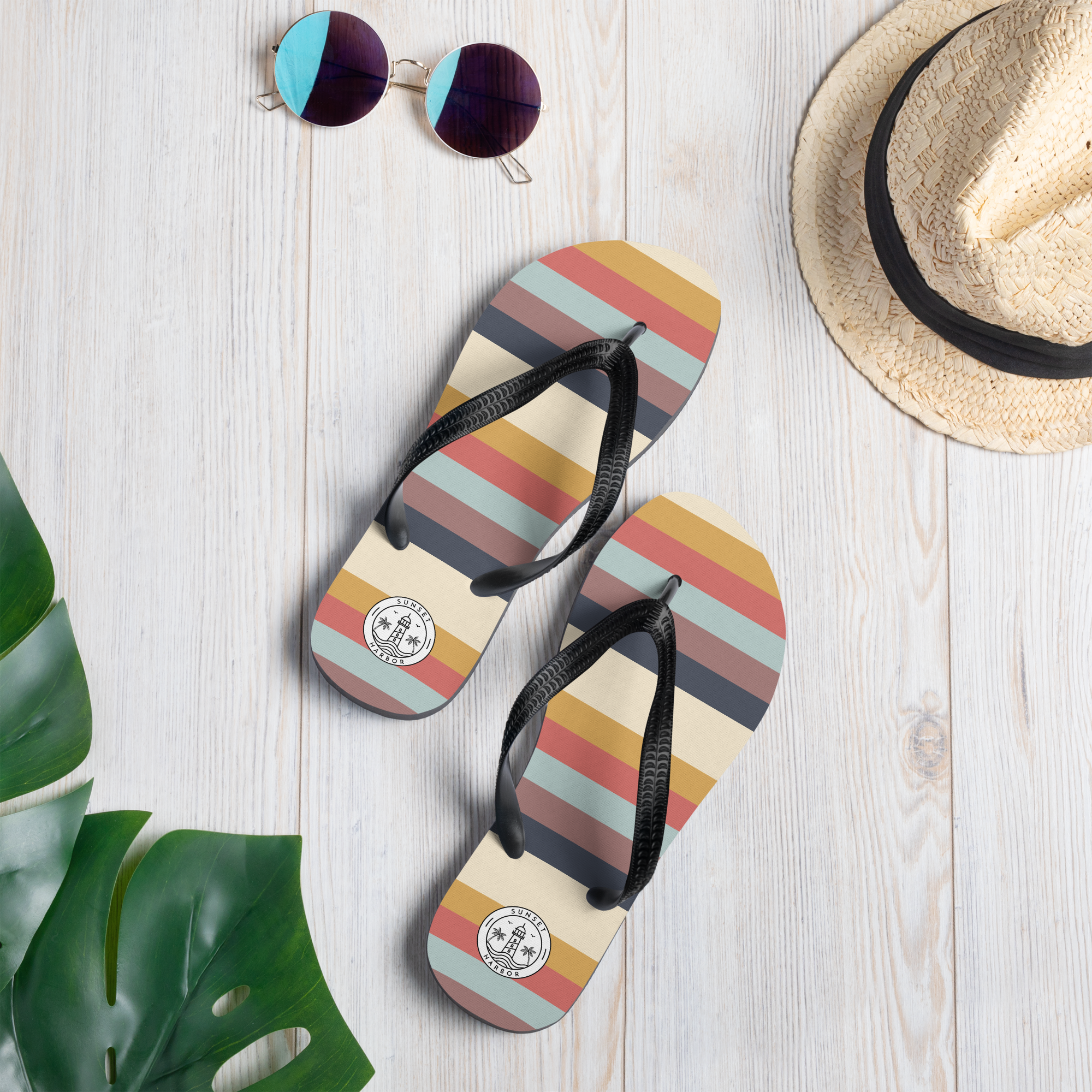 Flip-Flops - Sundown Stripes