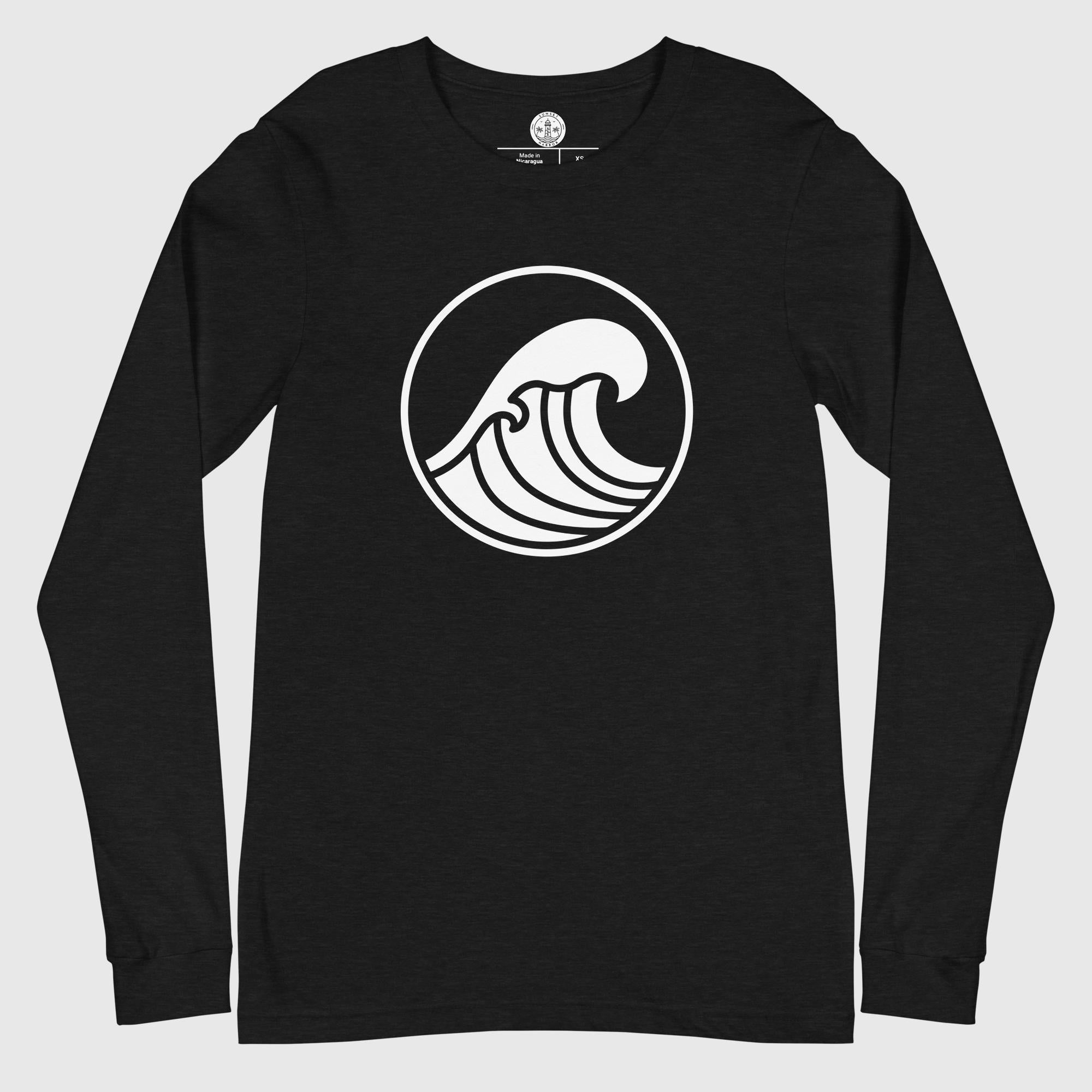 Langarm-T-Shirt für Herren – Wave