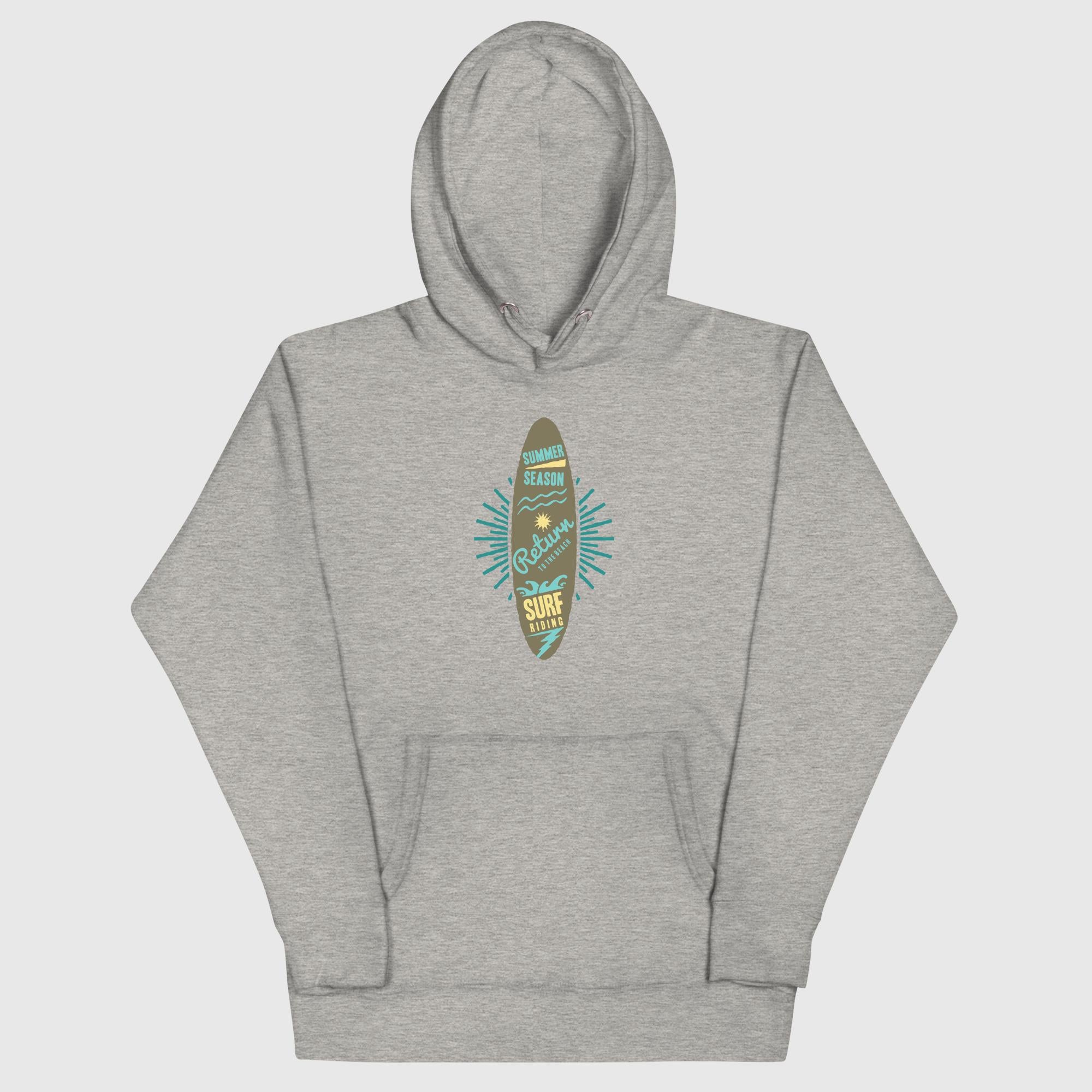 Men's Hoodie - Surf Board