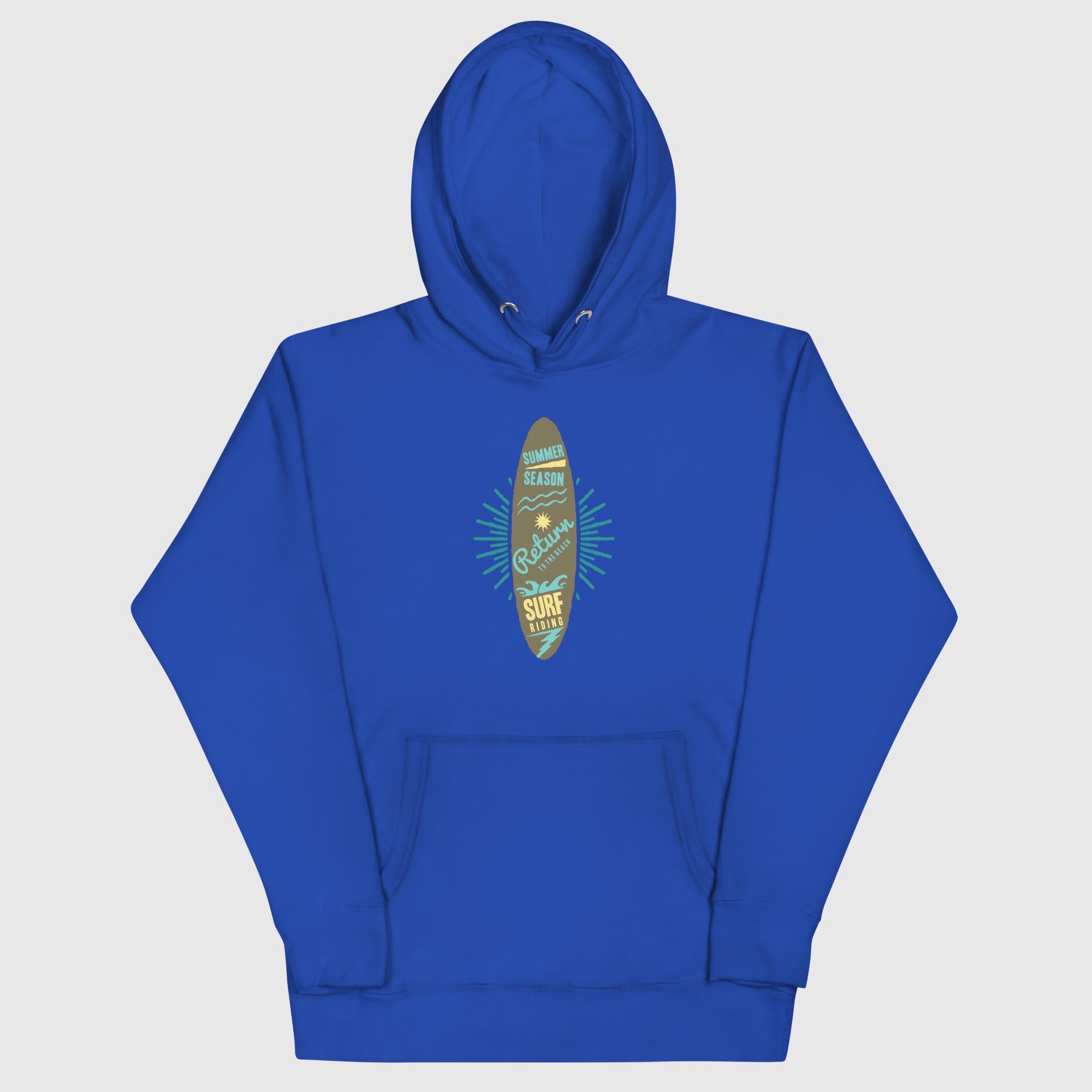 Men's Hoodie - Surf Board