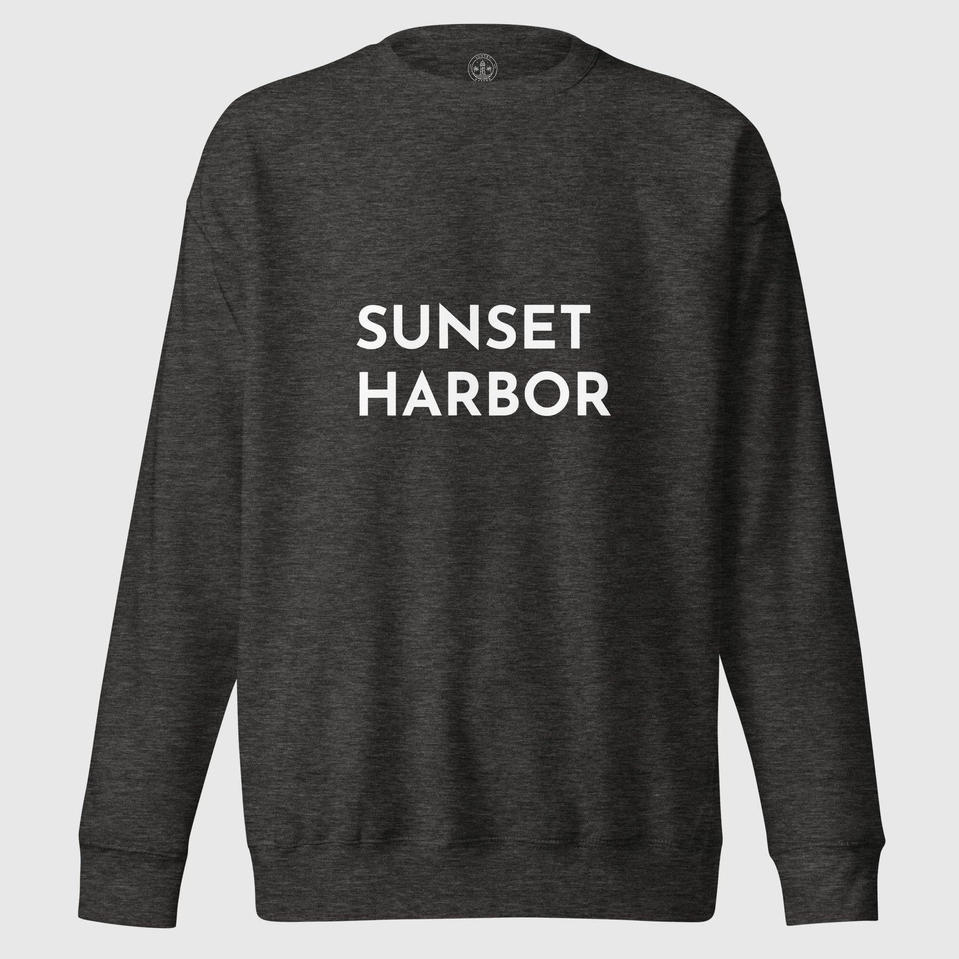 Unisex Premium Sweatshirt - Sunset Harbor - Sunset Harbor Clothing