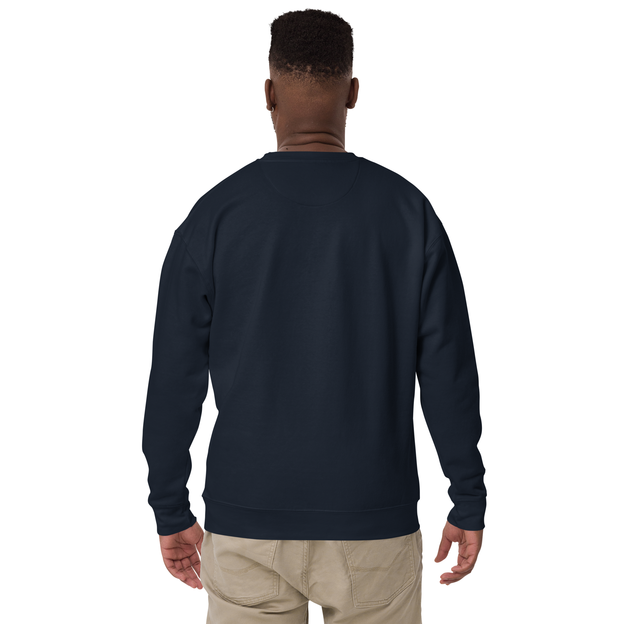 Mens Premium Sweatshirt - Never Give Up