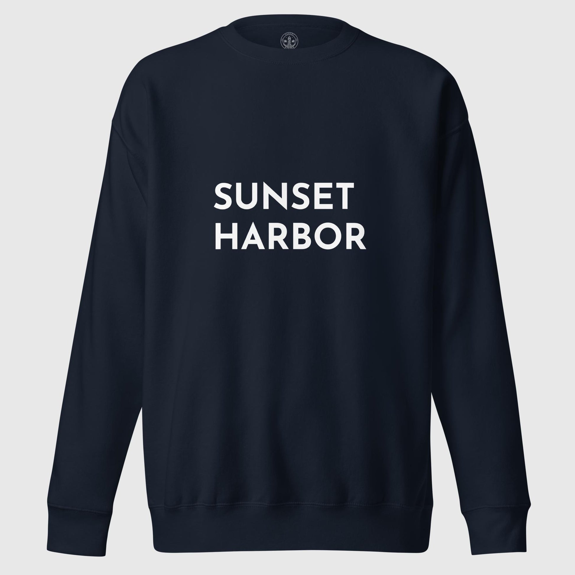 Unisex Premium Sweatshirt - Sunset Harbor - Sunset Harbor Clothing