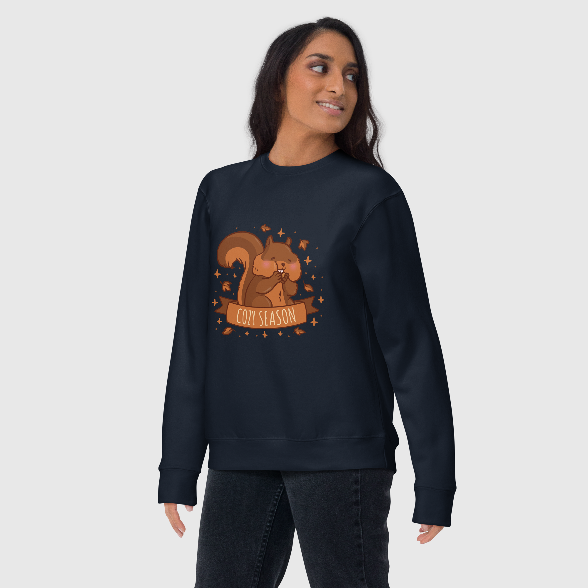 Premium-Sweatshirt für Damen – gemütliche Jahreszeit