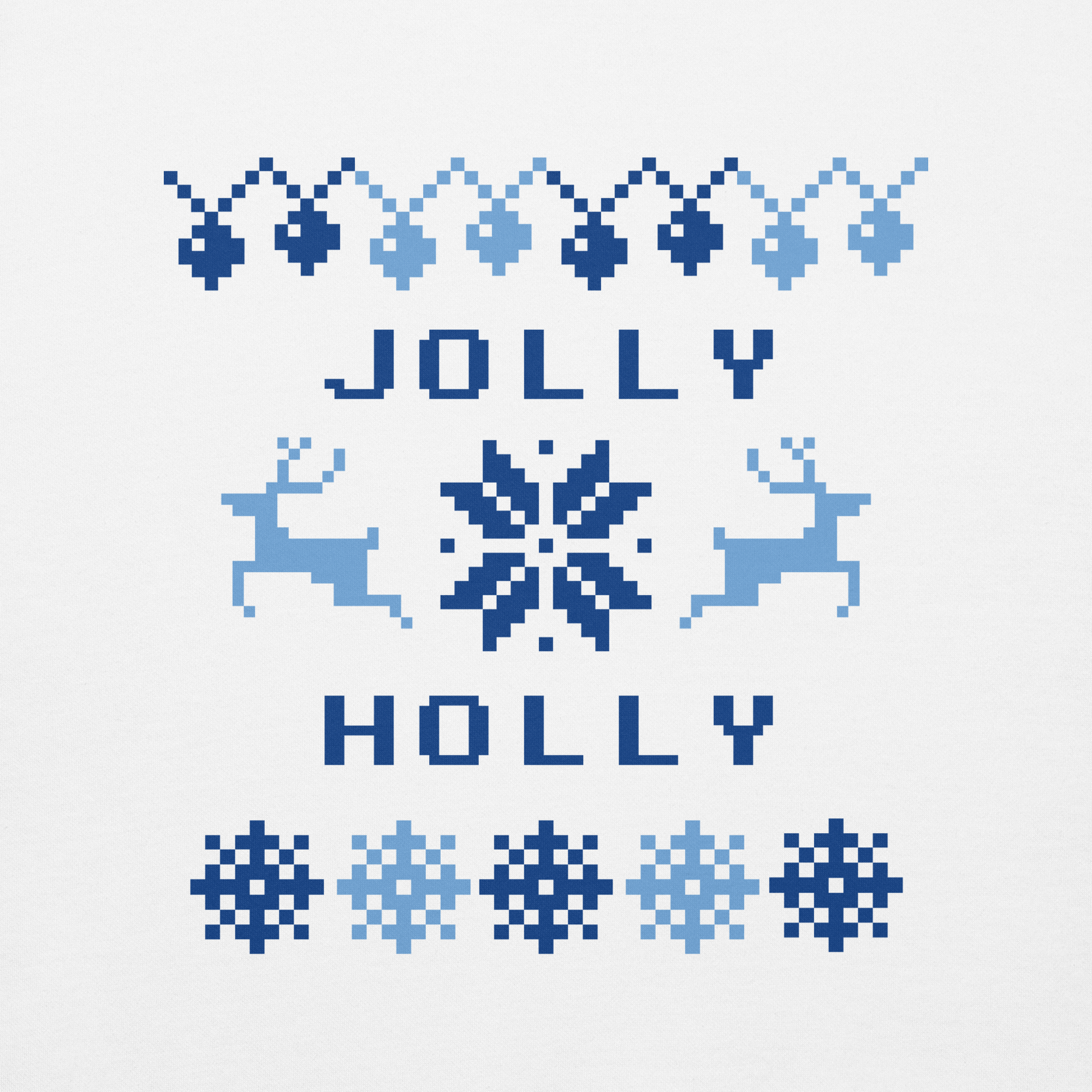 Womens Premium Sweatshirt - Jolly Holly