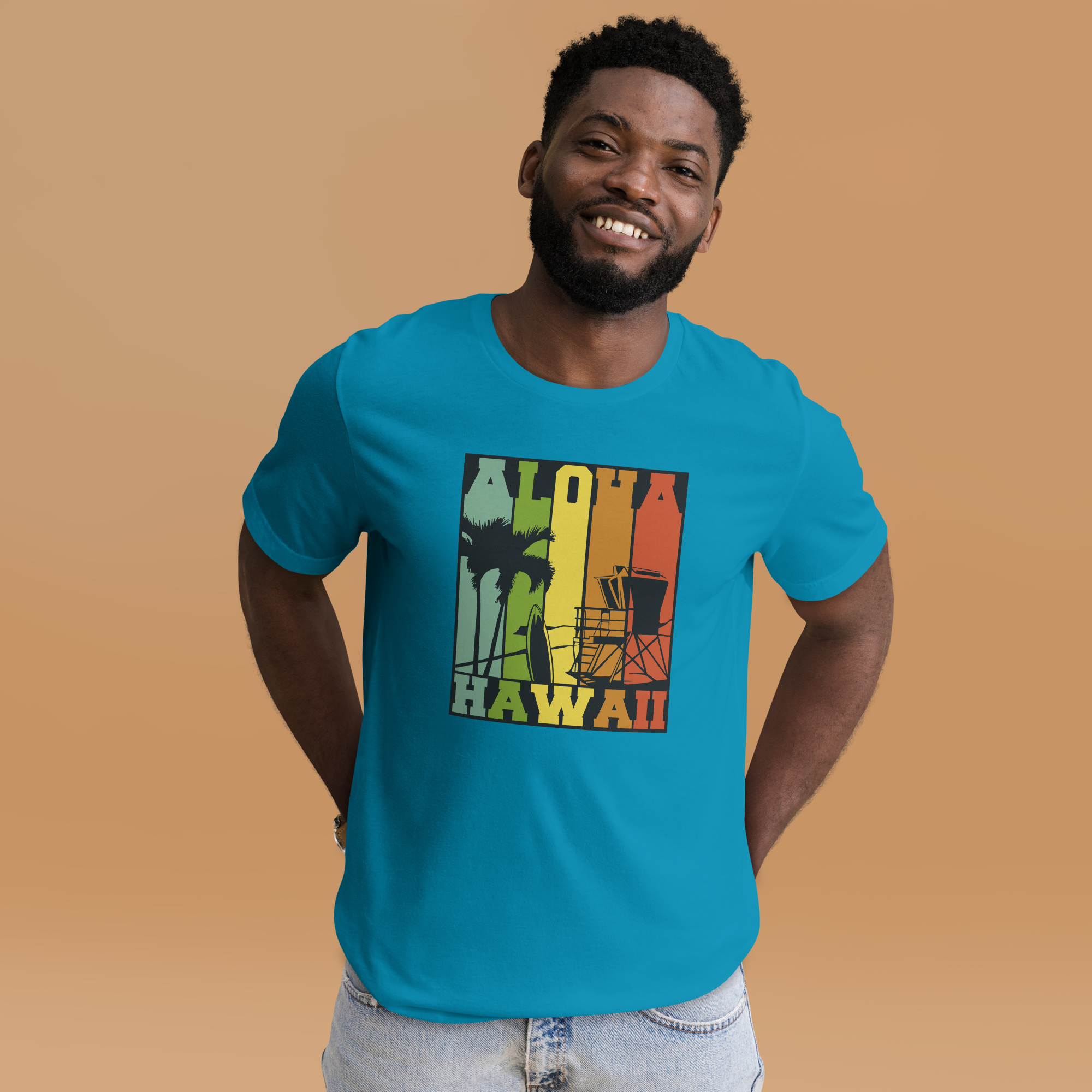 Mens t-shirt - Aloha, Vibes