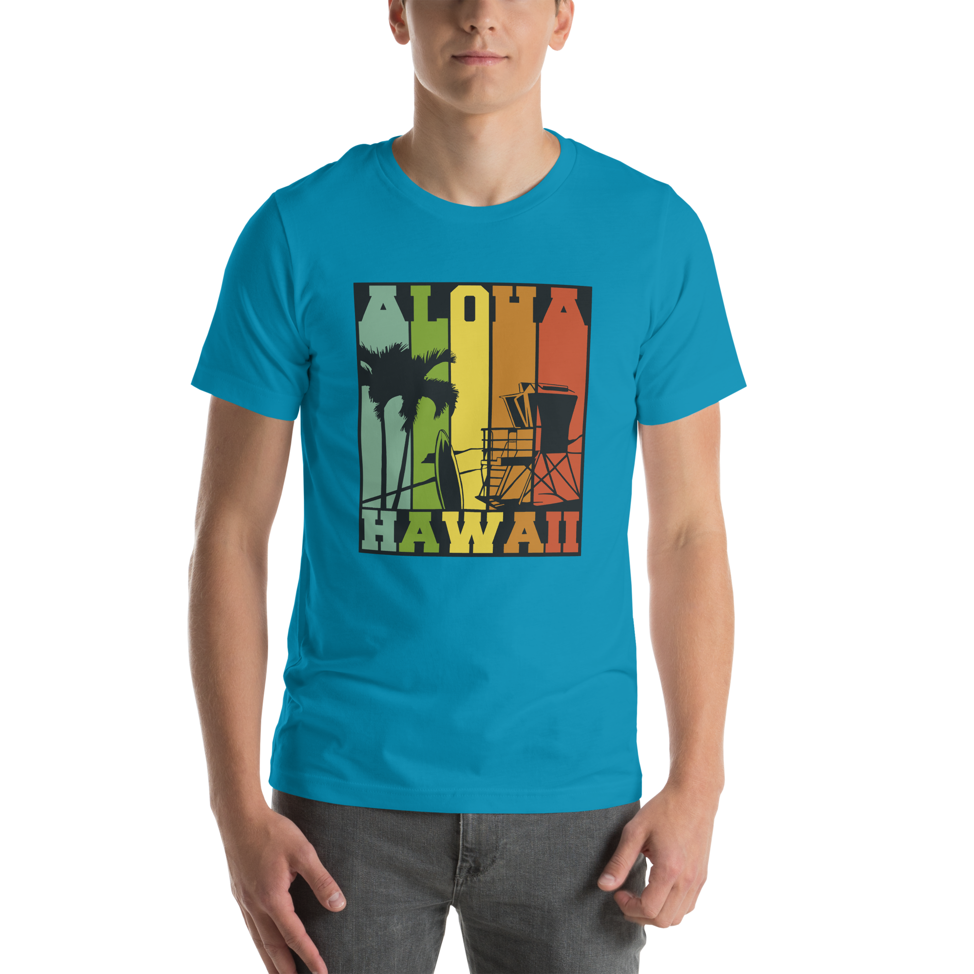 Mens t-shirt - Aloha, Vibes