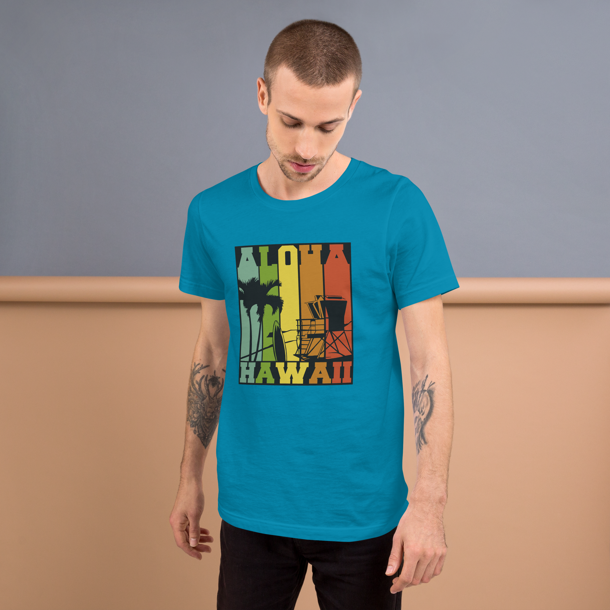 Mens t-shirt - Aloha, Vibes