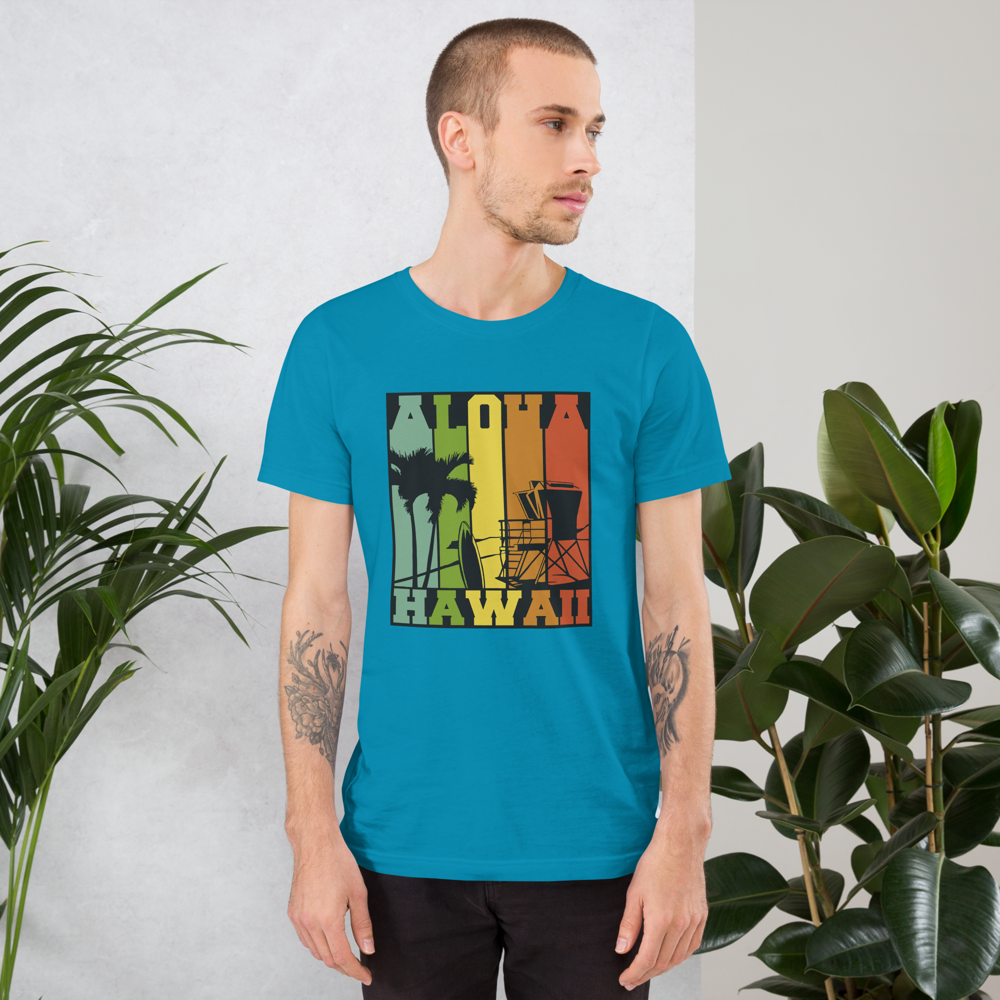 Mens t-shirt - Aloha, Vibes