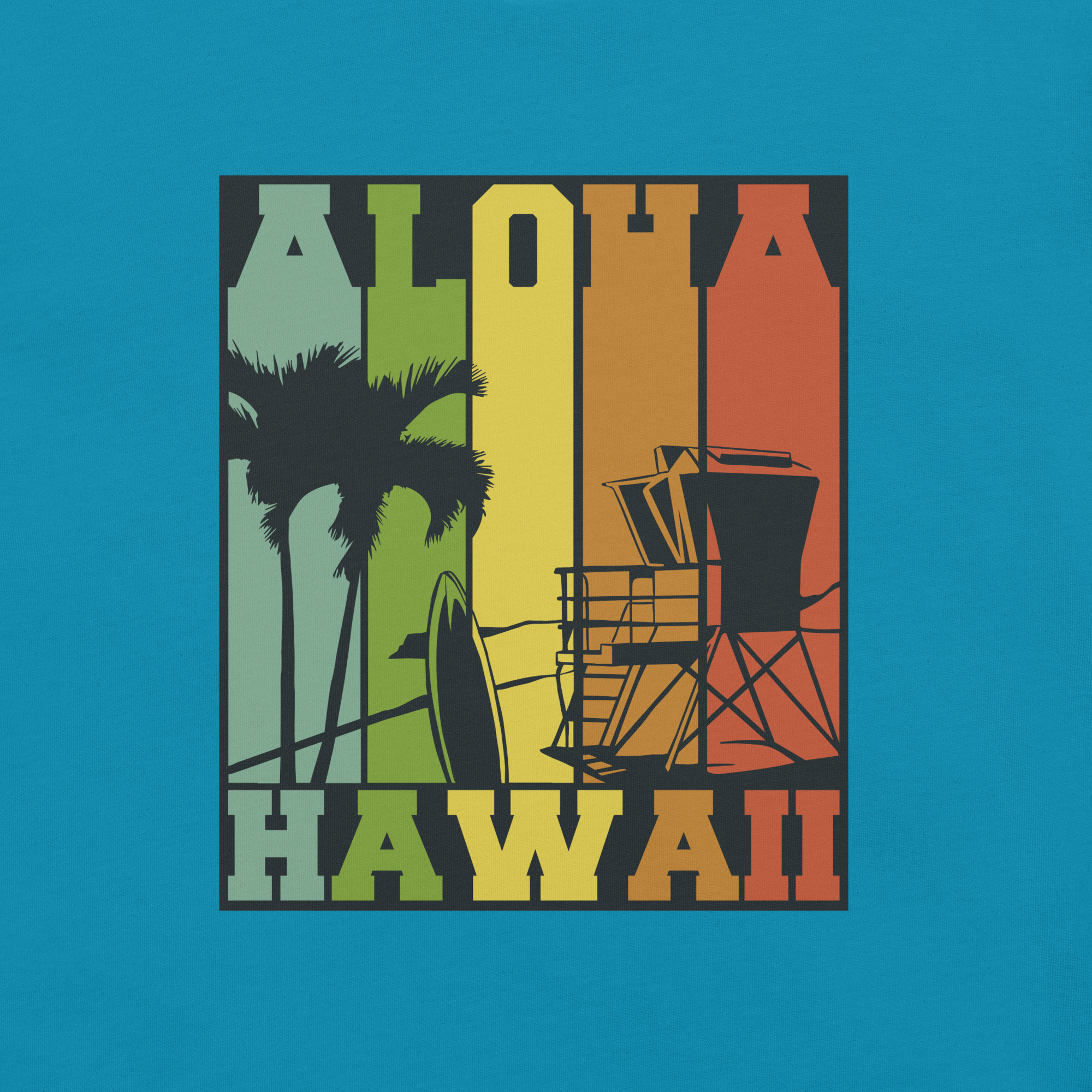 Mens t-shirt - Aloha, Vibes