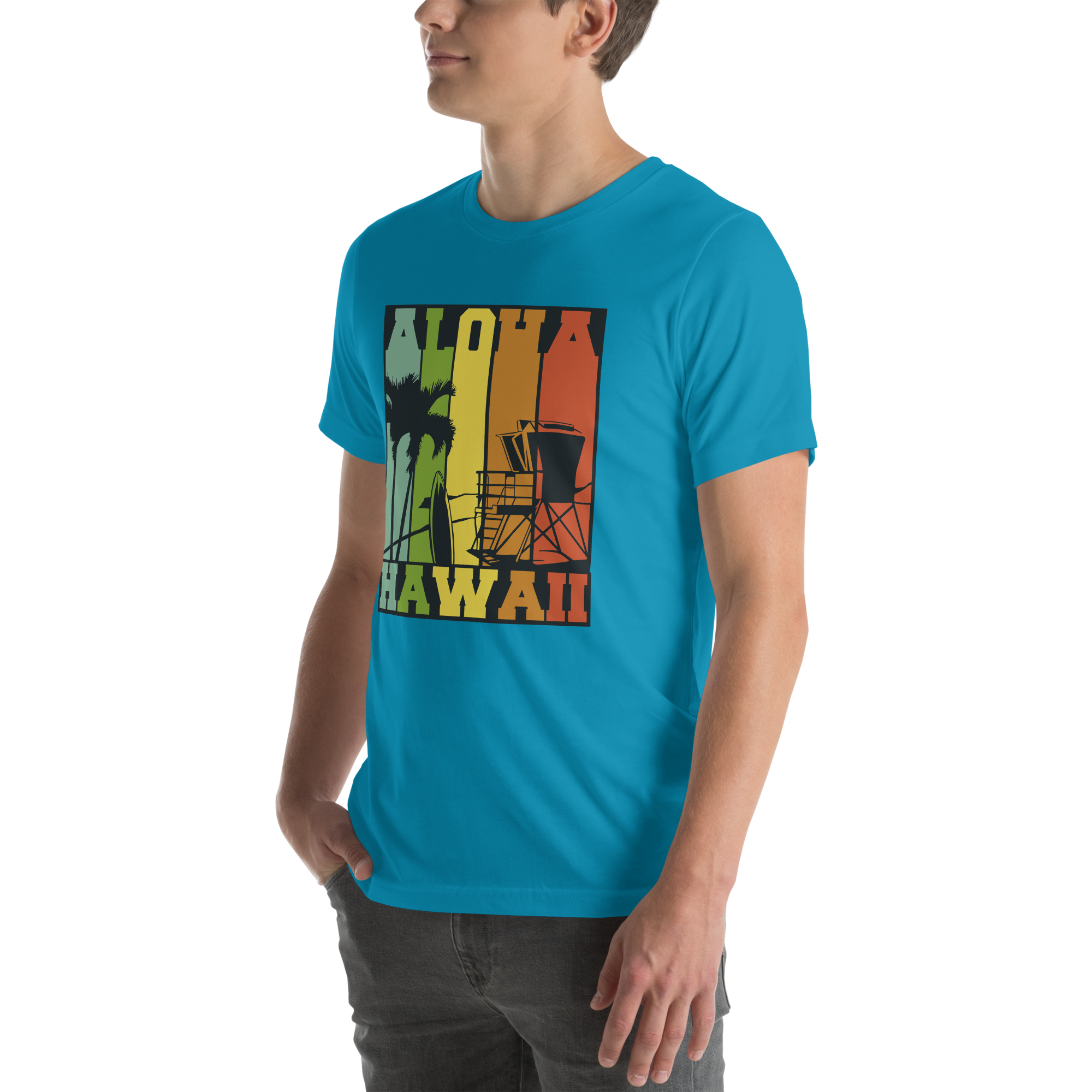 Mens t-shirt - Aloha, Vibes