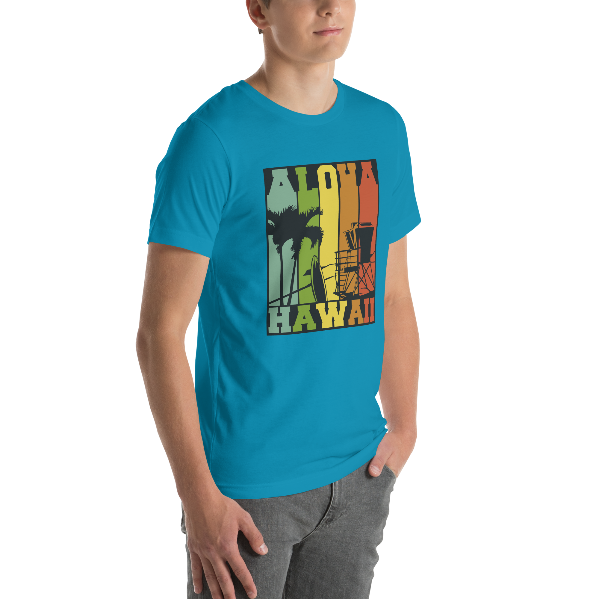 Mens t-shirt - Aloha, Vibes