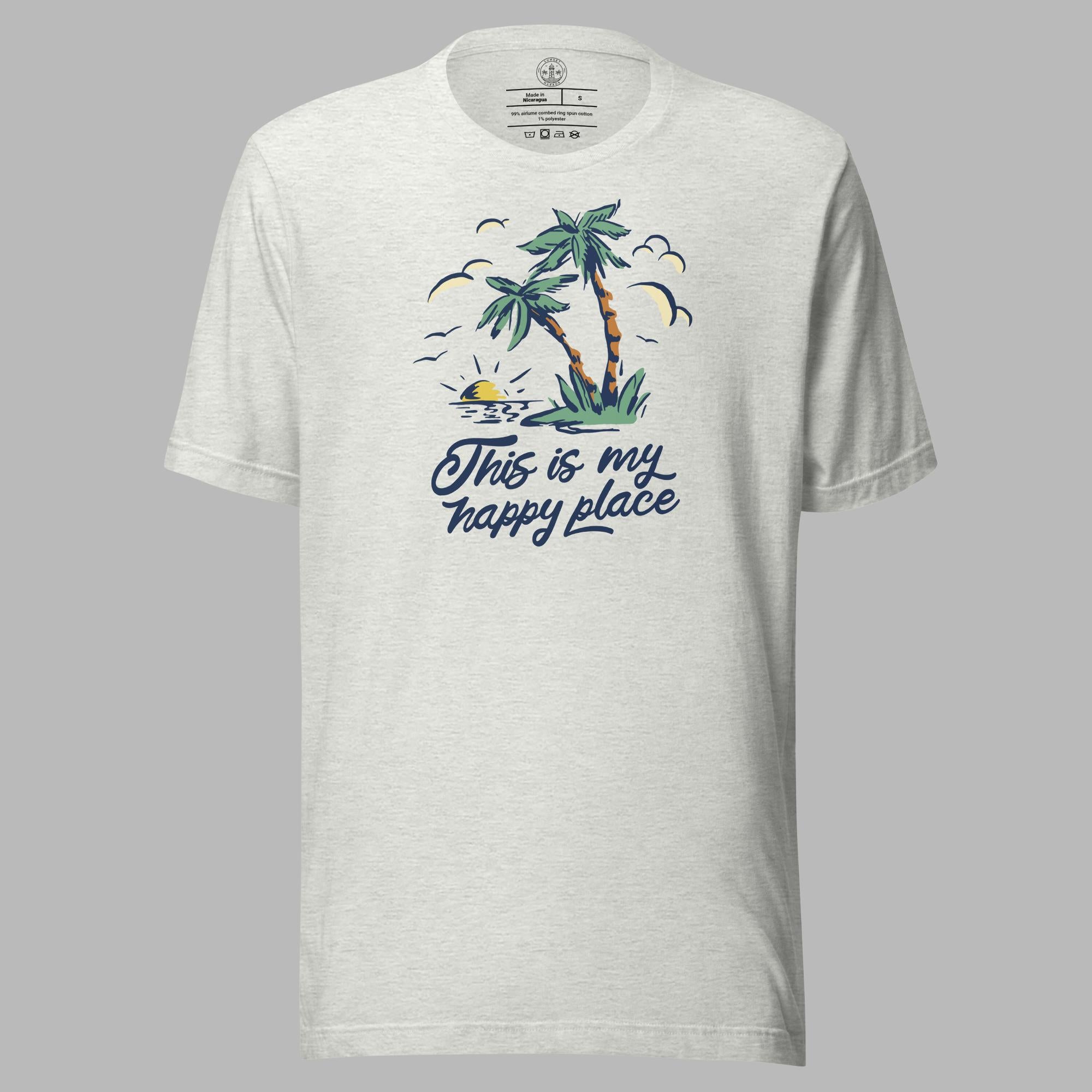 Unisex t-shirt - This is my Happy Place - Sunset Harbor Clothing