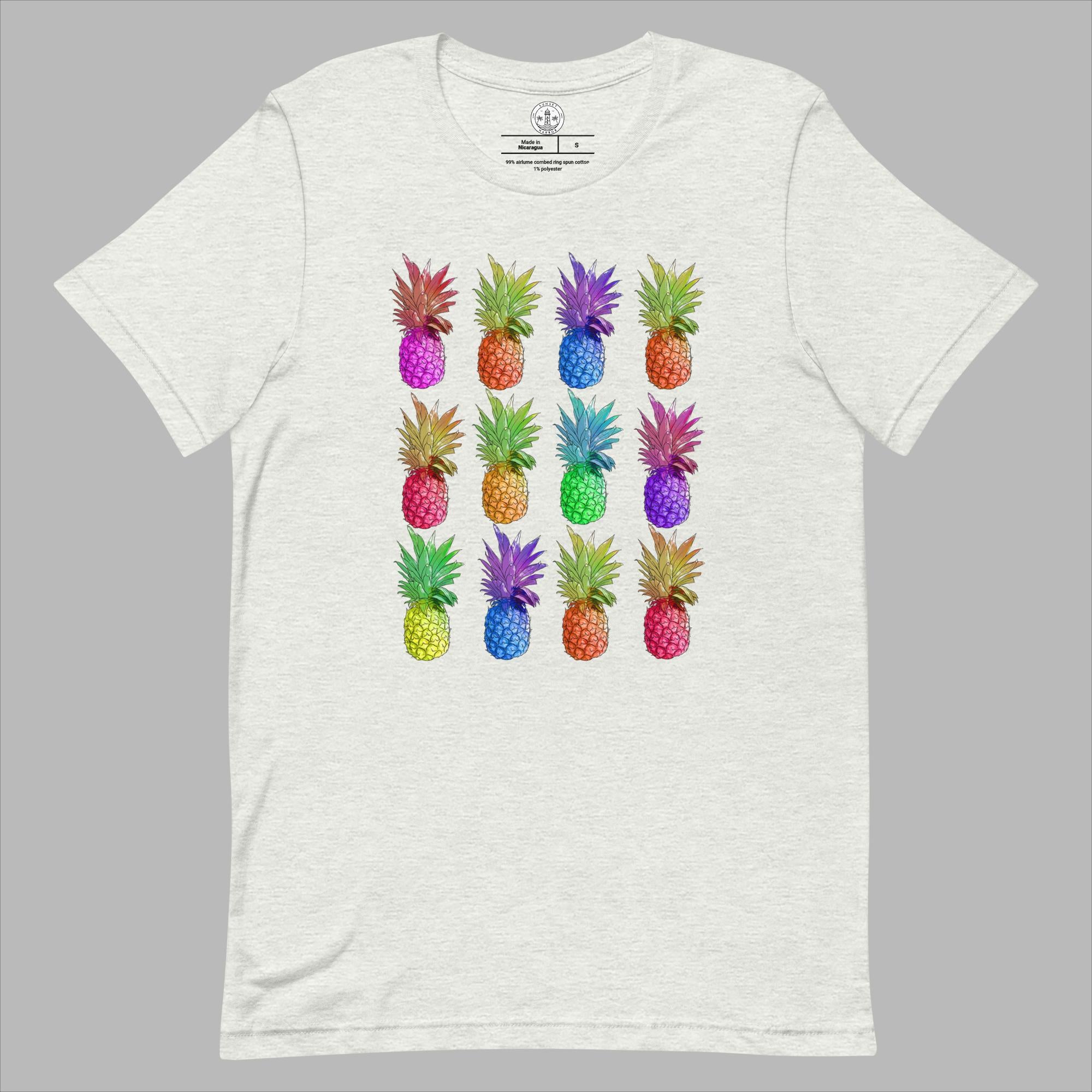 Unisex t-shirt - Pineapples