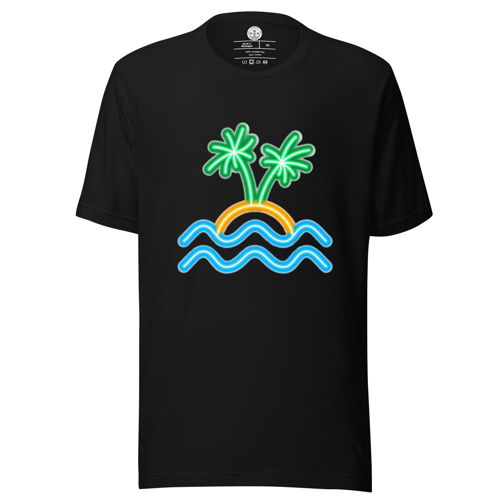 Camiseta de mujer - Neon Island Nights