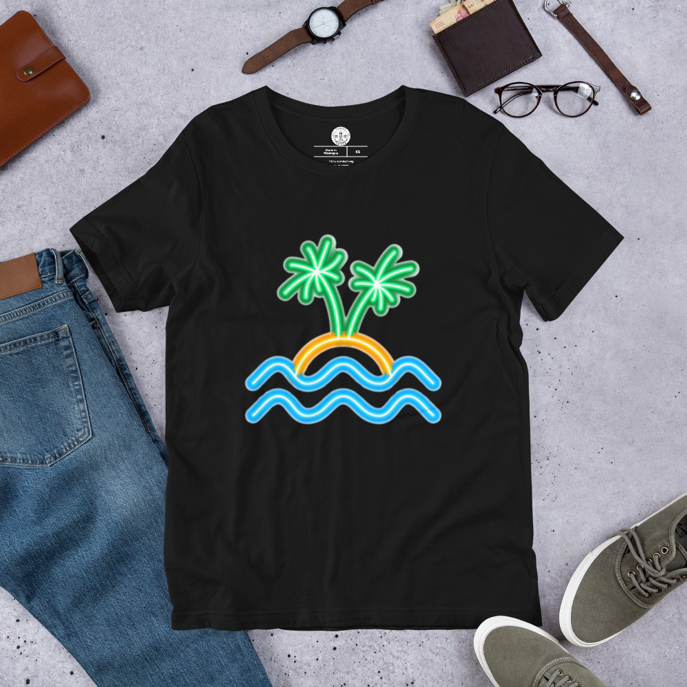 Camiseta de mujer - Neon Island Nights