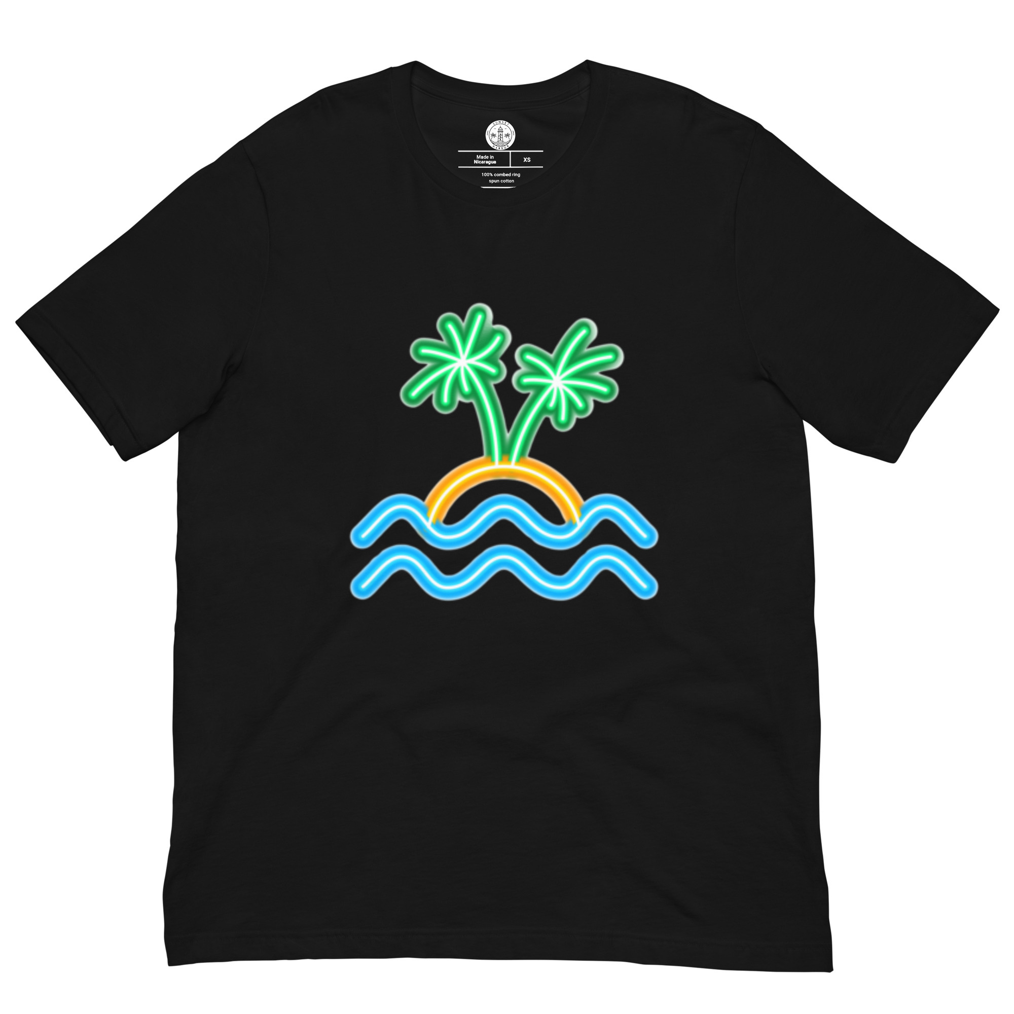 Camiseta de mujer - Neon Island Nights