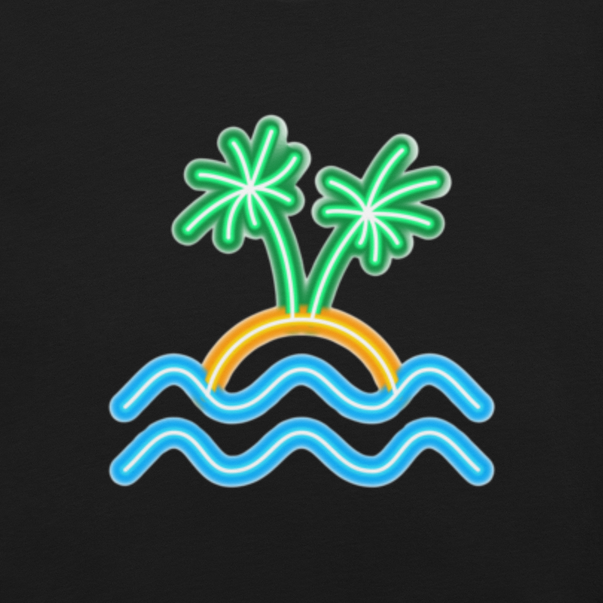 Camiseta de mujer - Neon Island Nights