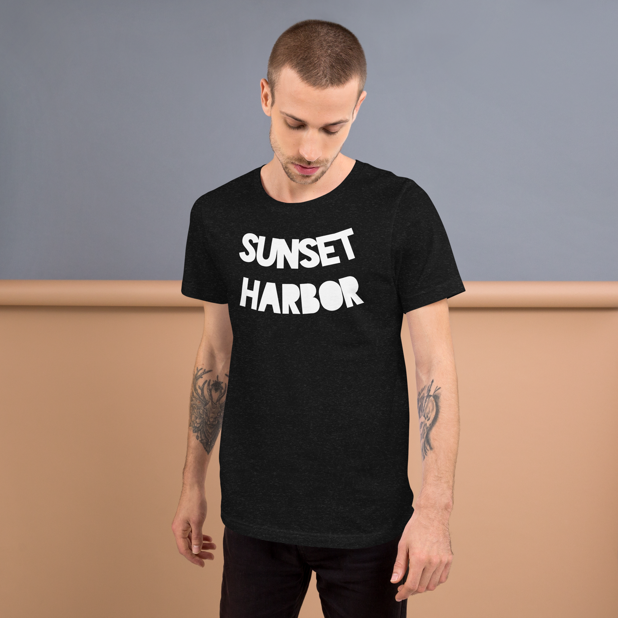 Mens t-shirt - Harbor Bold