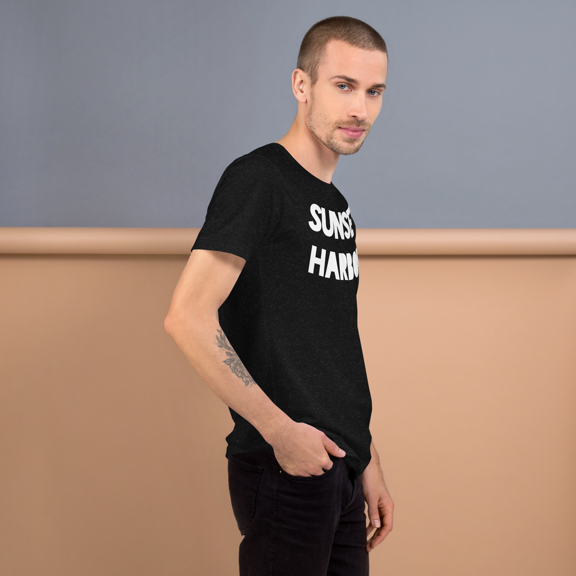 Mens t-shirt - Harbor Bold