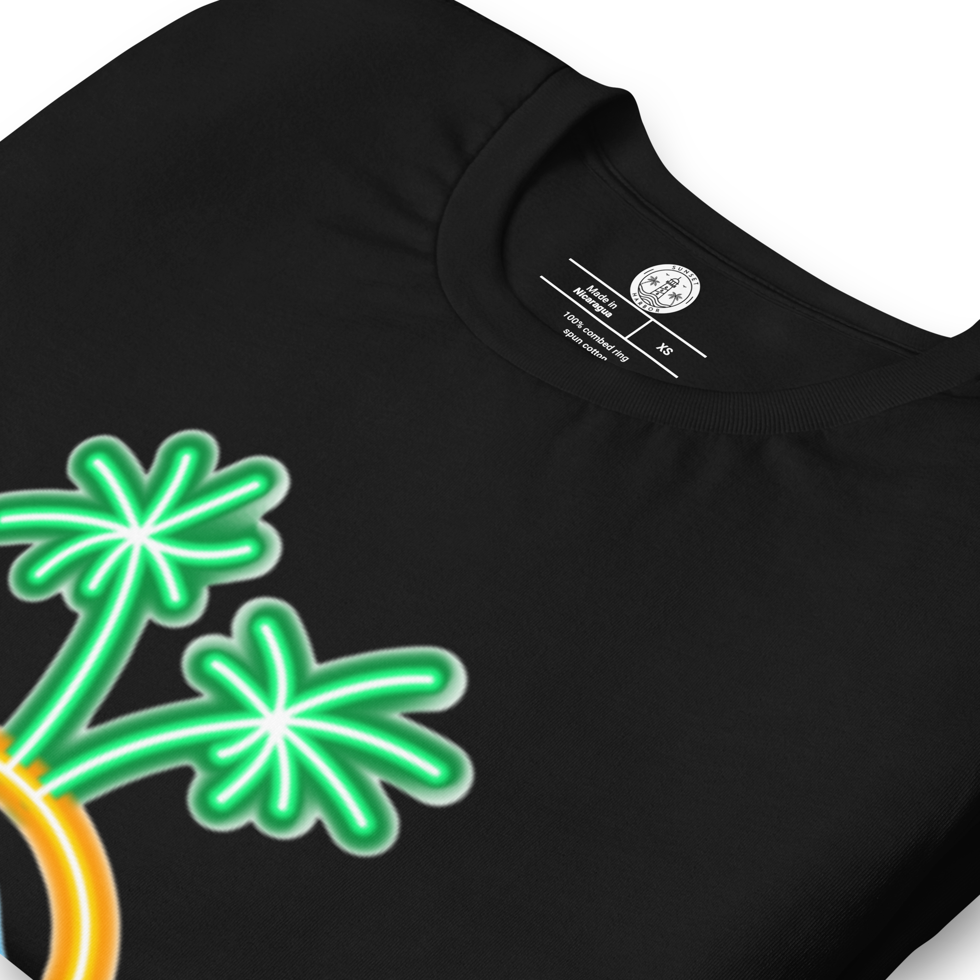 Womens t-shirt - Neon Island Nights