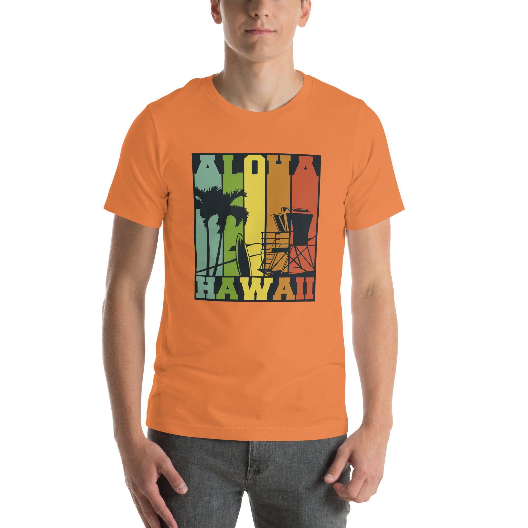 Mens t-shirt - Aloha, Vibes