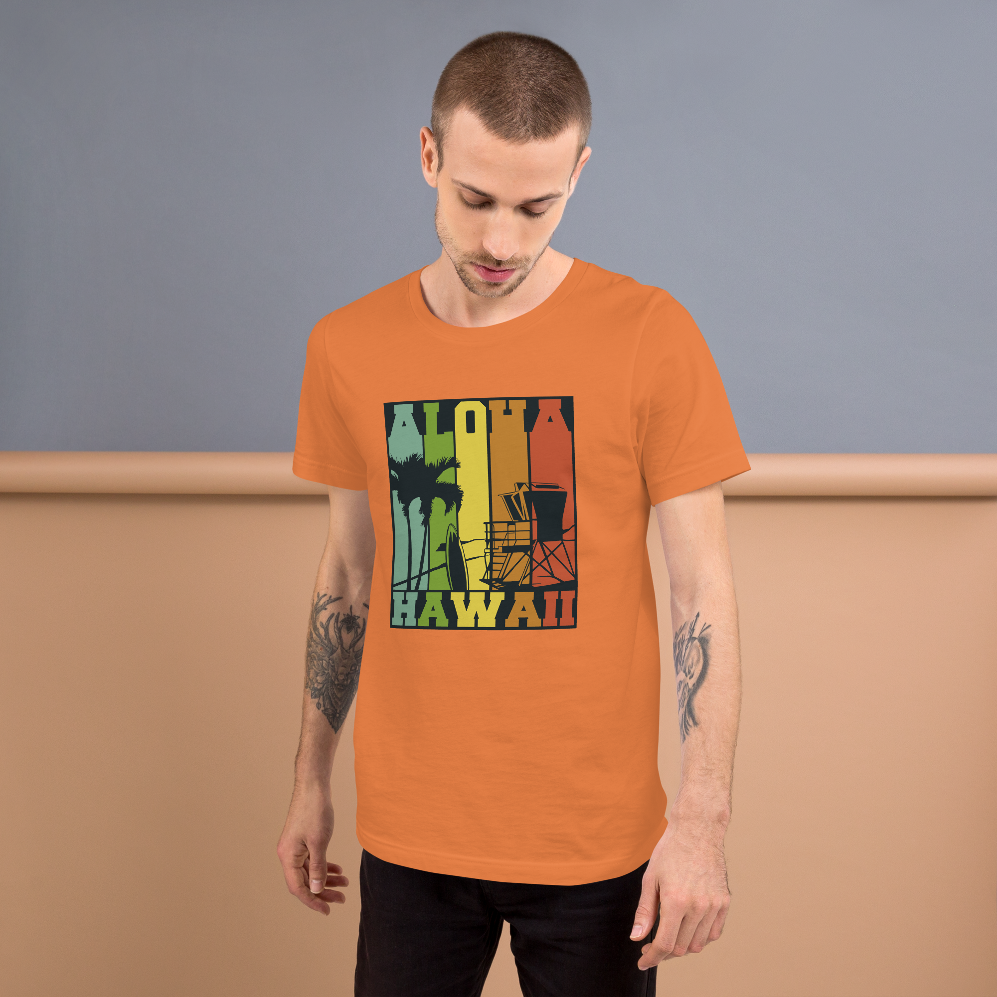 Mens t-shirt - Aloha, Vibes