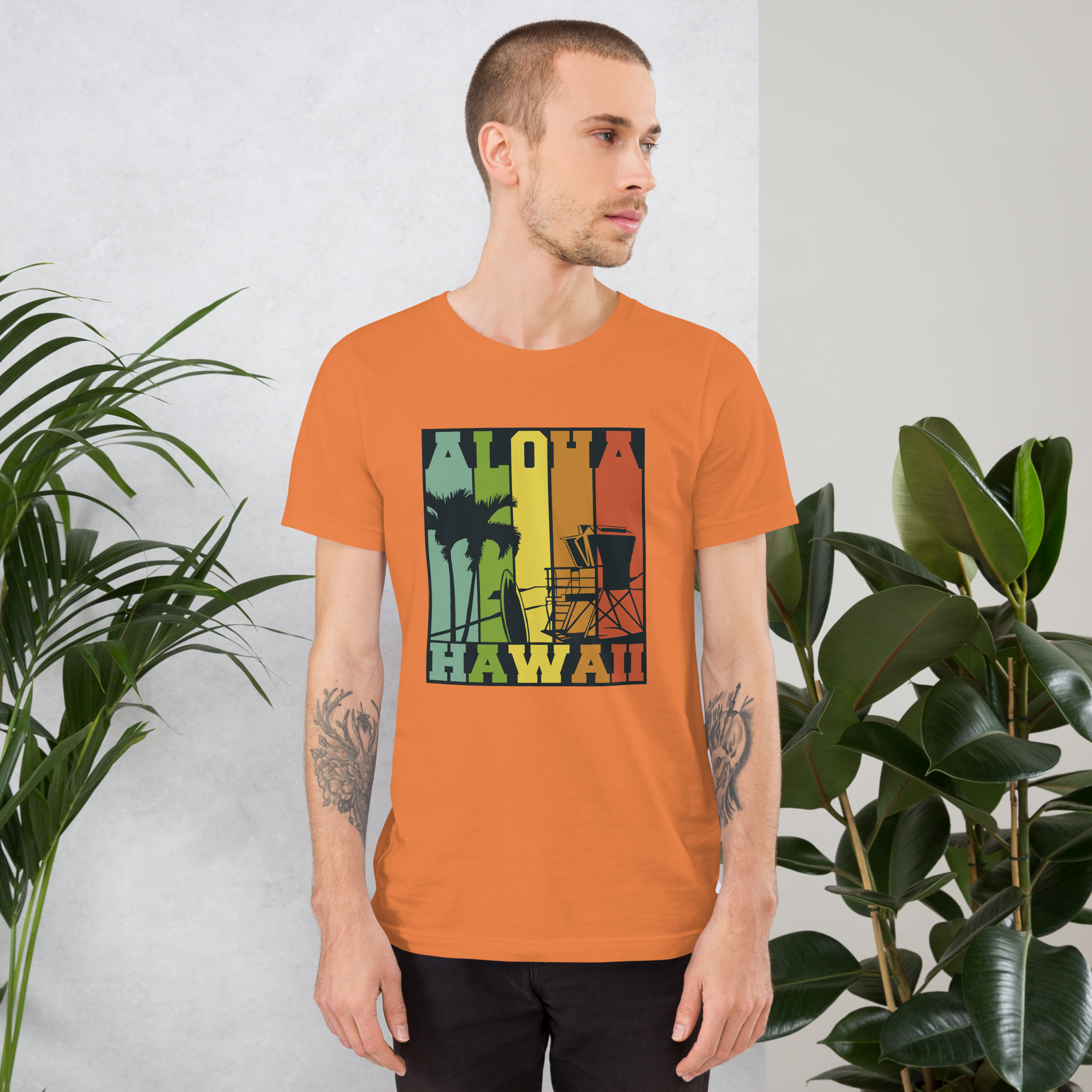 Mens t-shirt - Aloha, Vibes