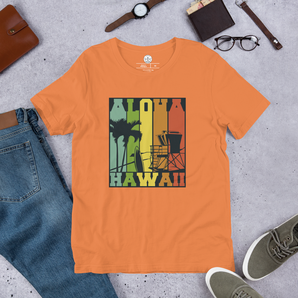 Mens t-shirt - Aloha, Vibes