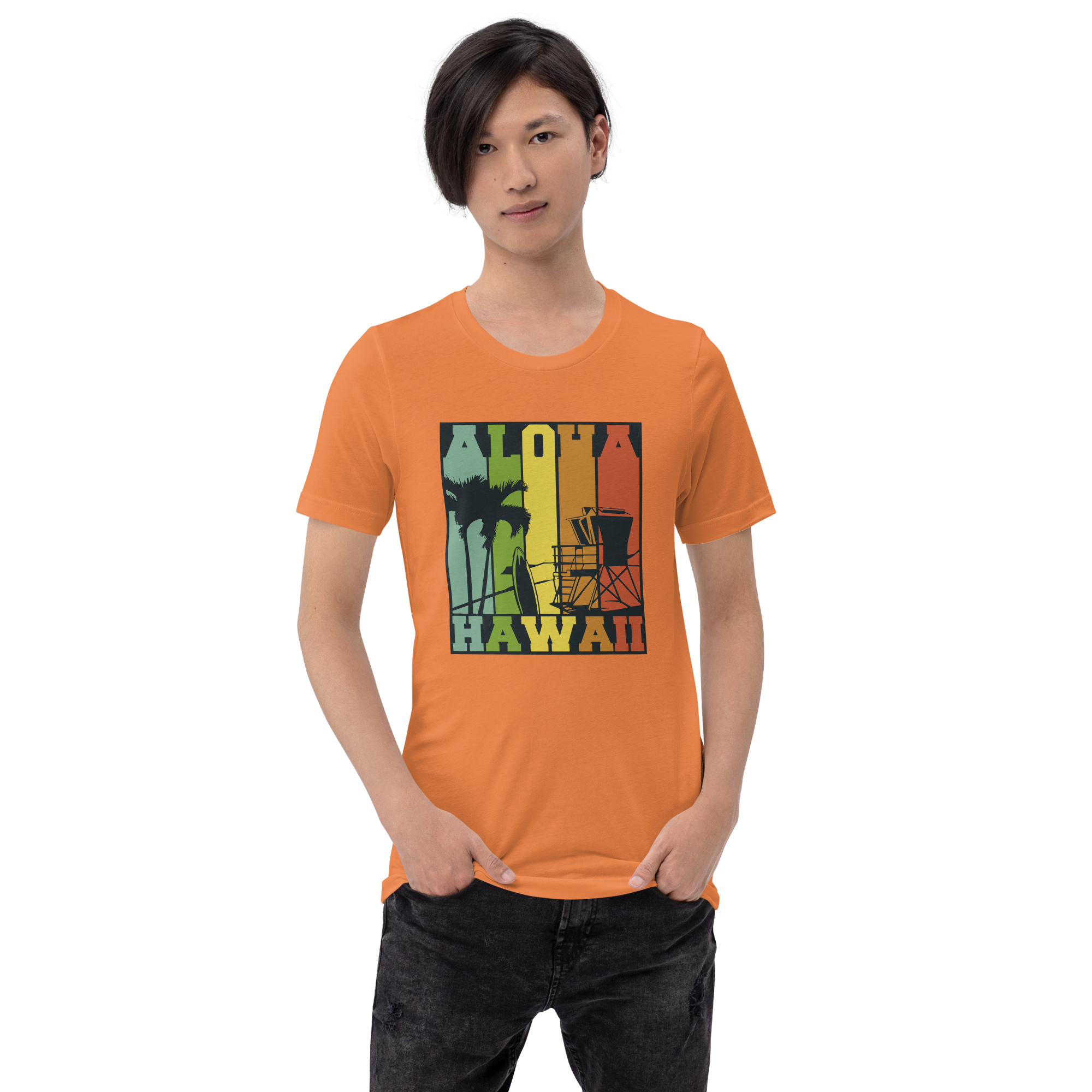 Mens t-shirt - Aloha, Vibes