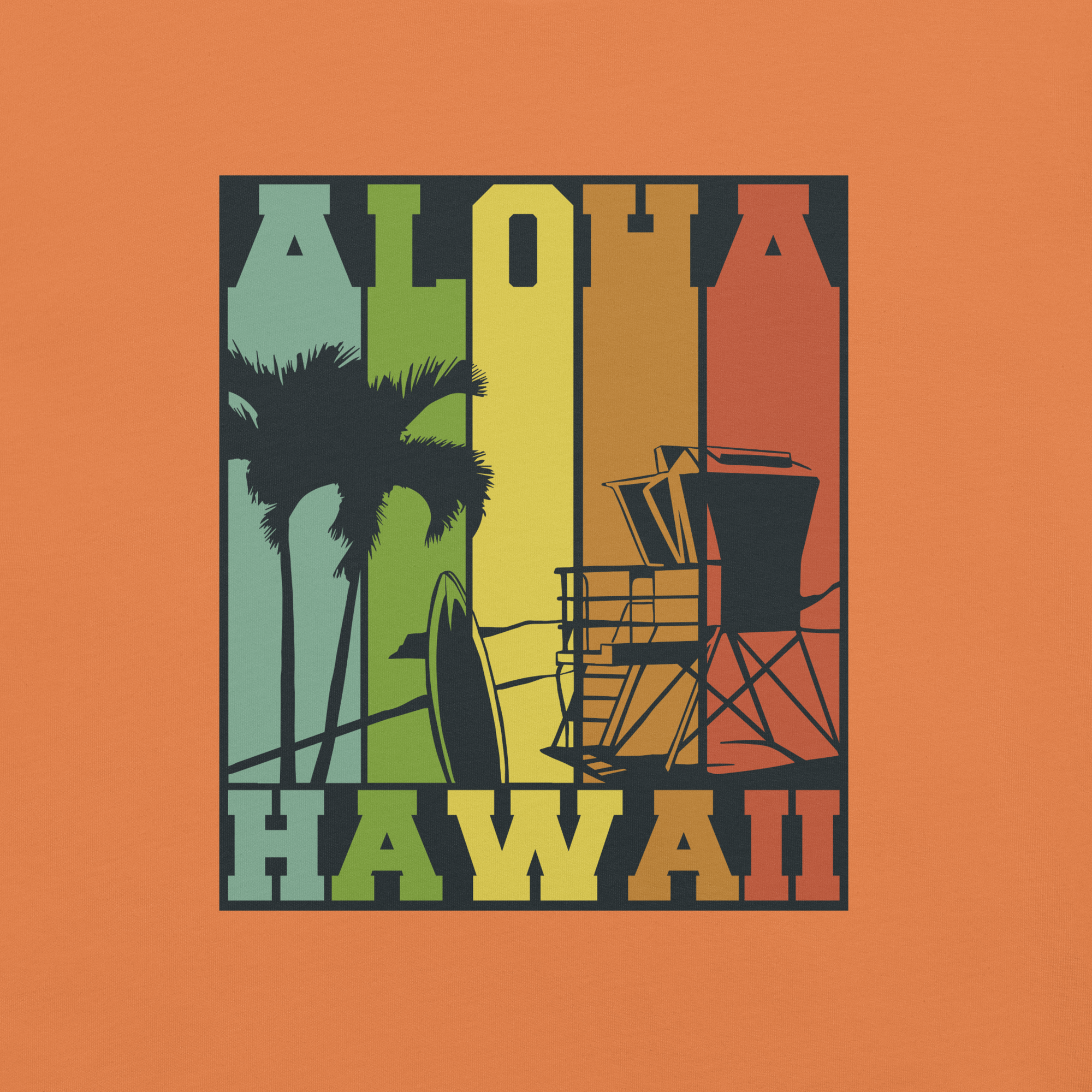 Mens t-shirt - Aloha, Vibes