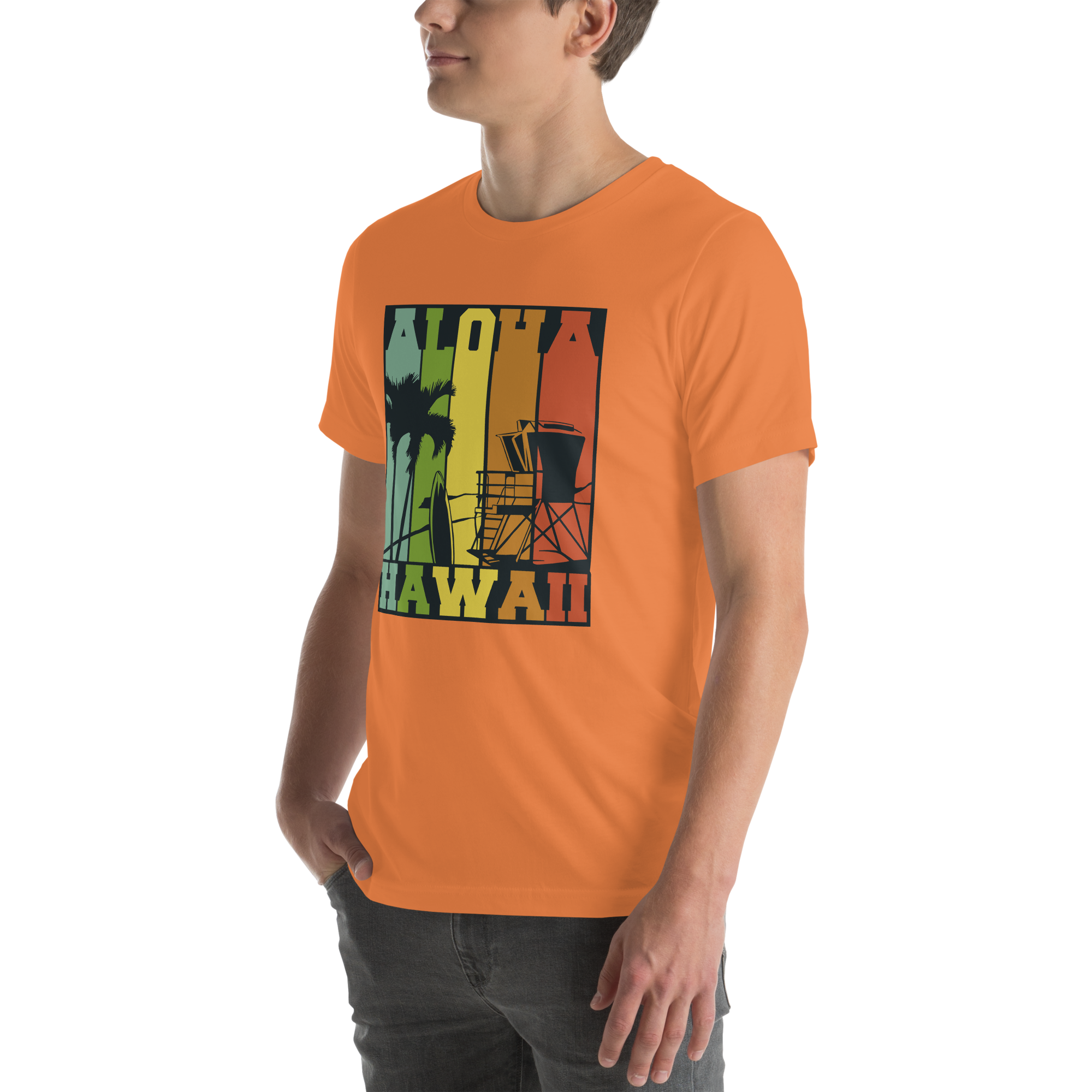 Mens t-shirt - Aloha, Vibes