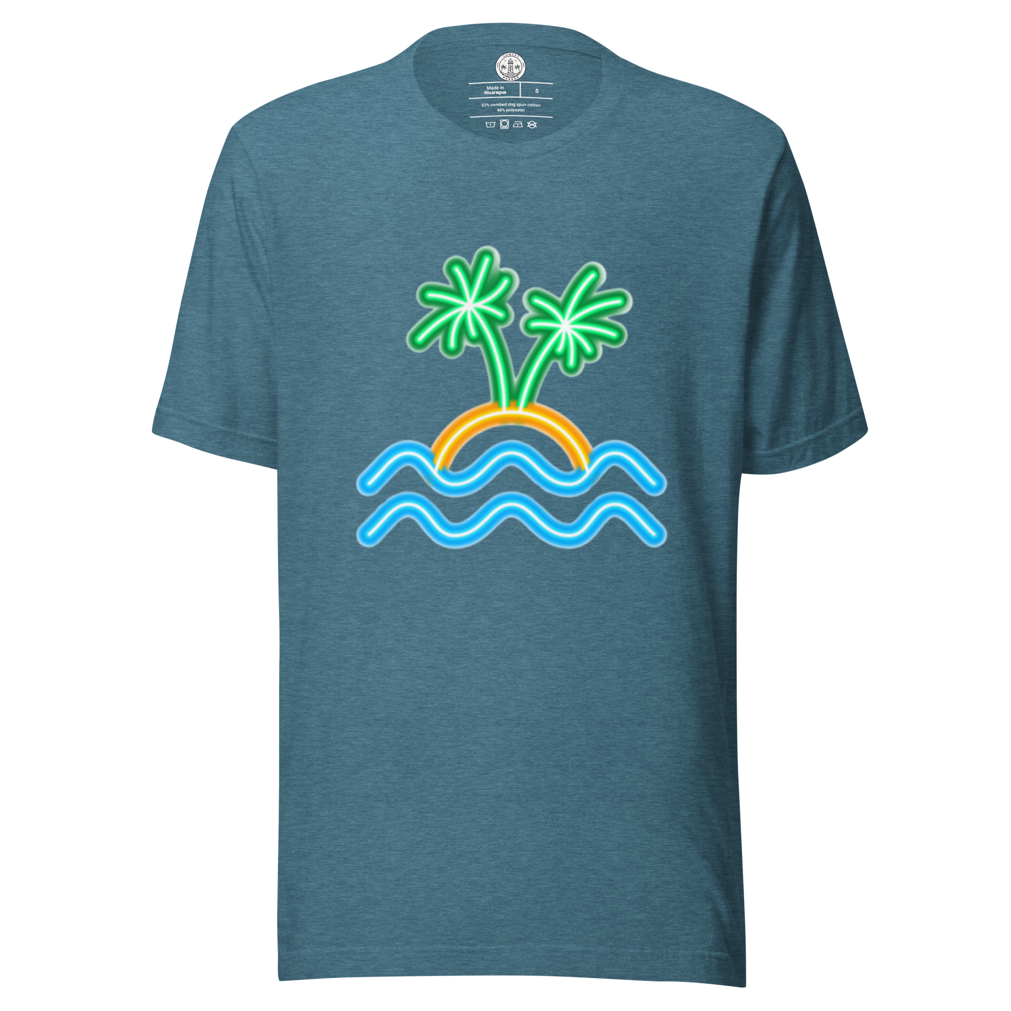 Womens t-shirt - Neon Island Nights