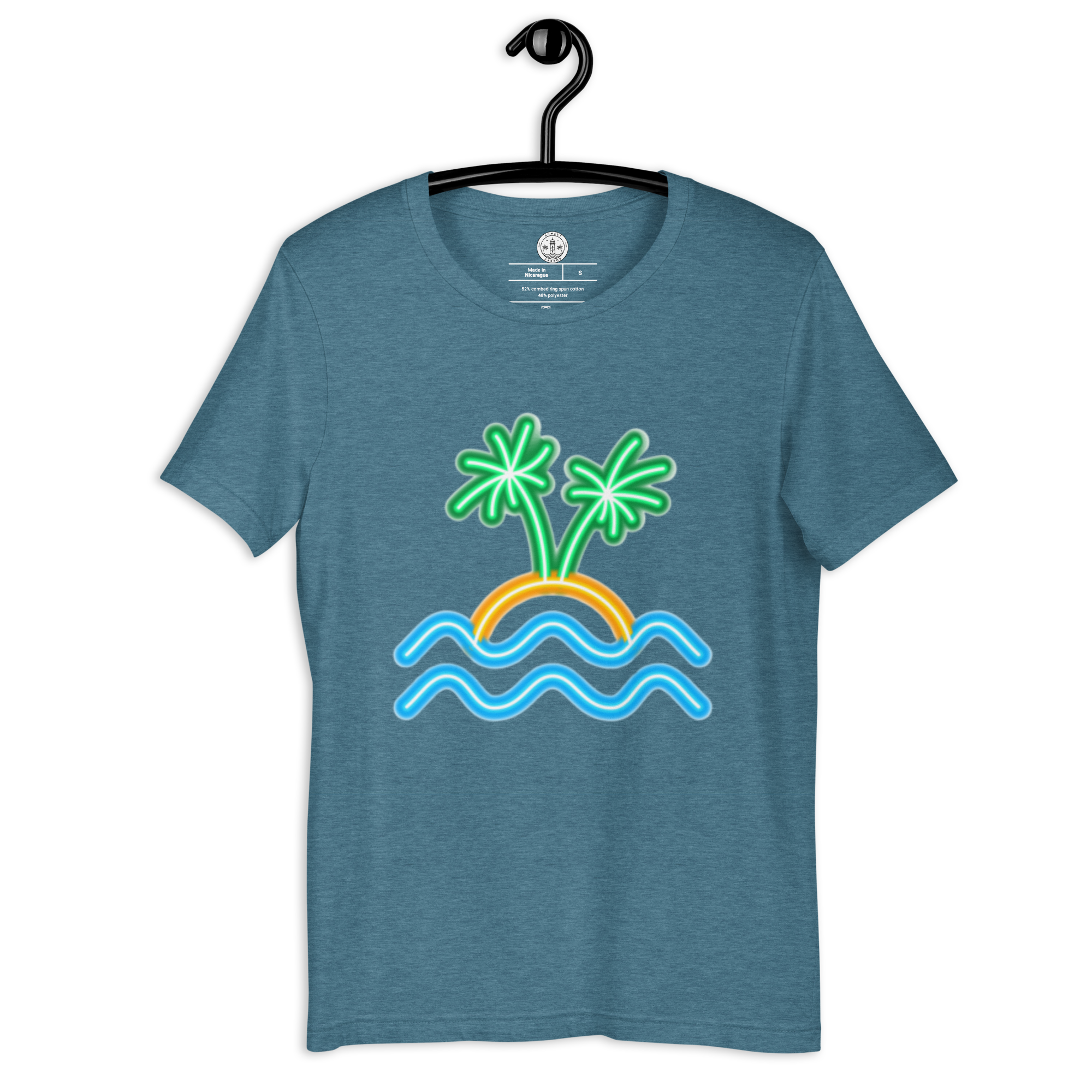 Womens t-shirt - Neon Island Nights