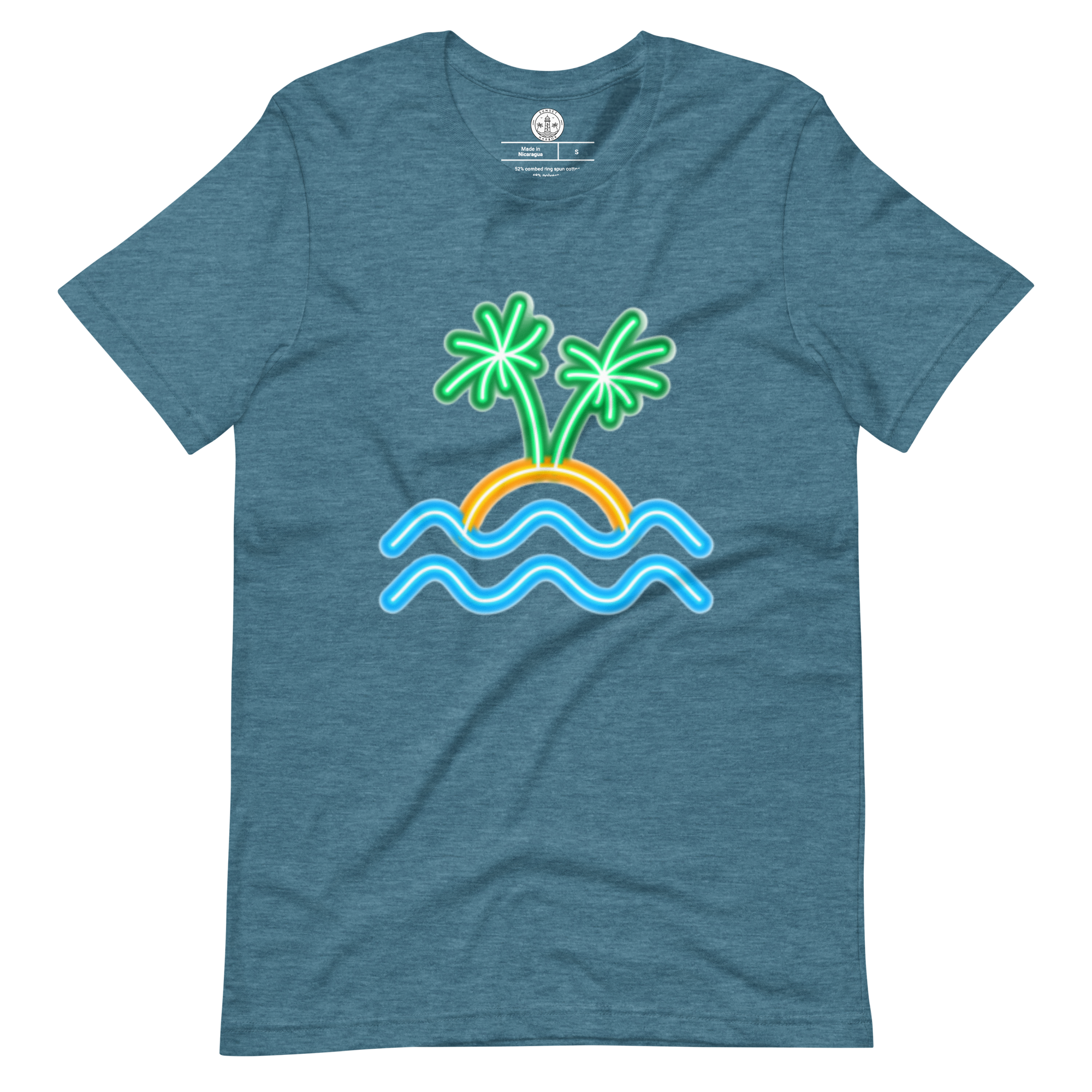 Womens t-shirt - Neon Island Nights