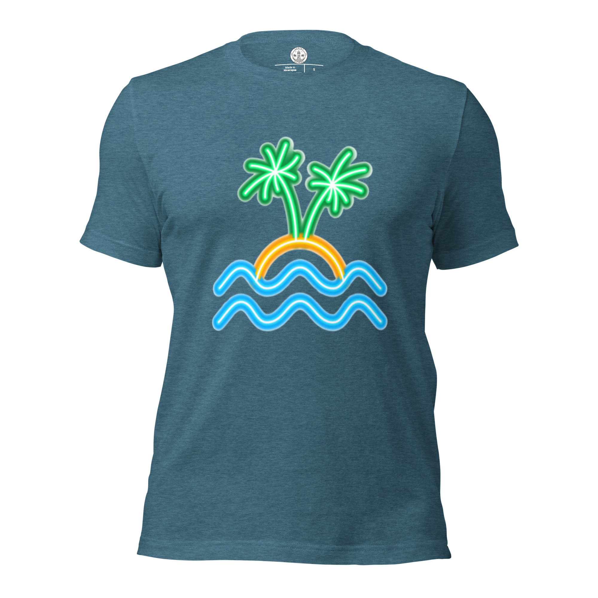 Womens t-shirt - Neon Island Nights