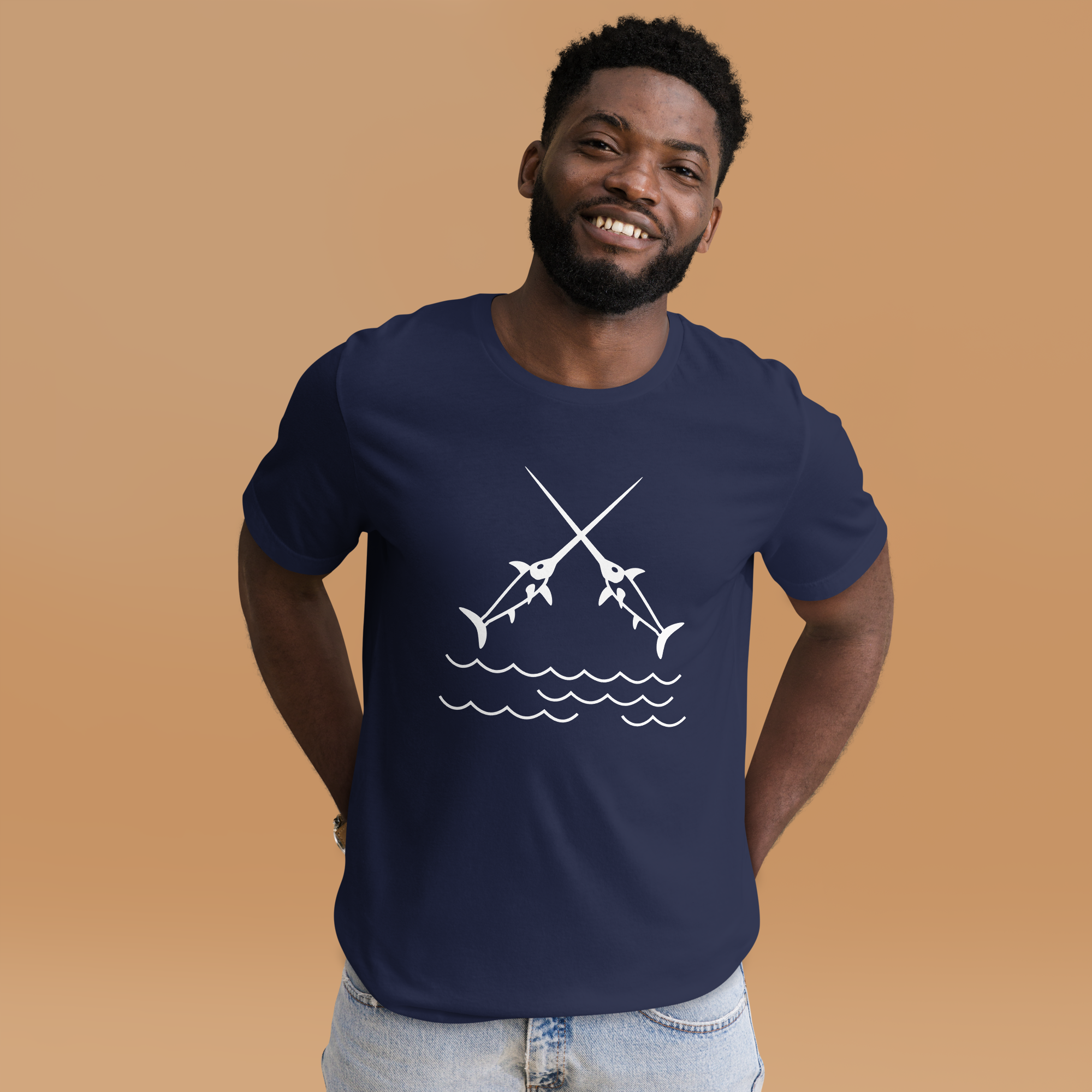 Mens t-shirt - Crossed Tides