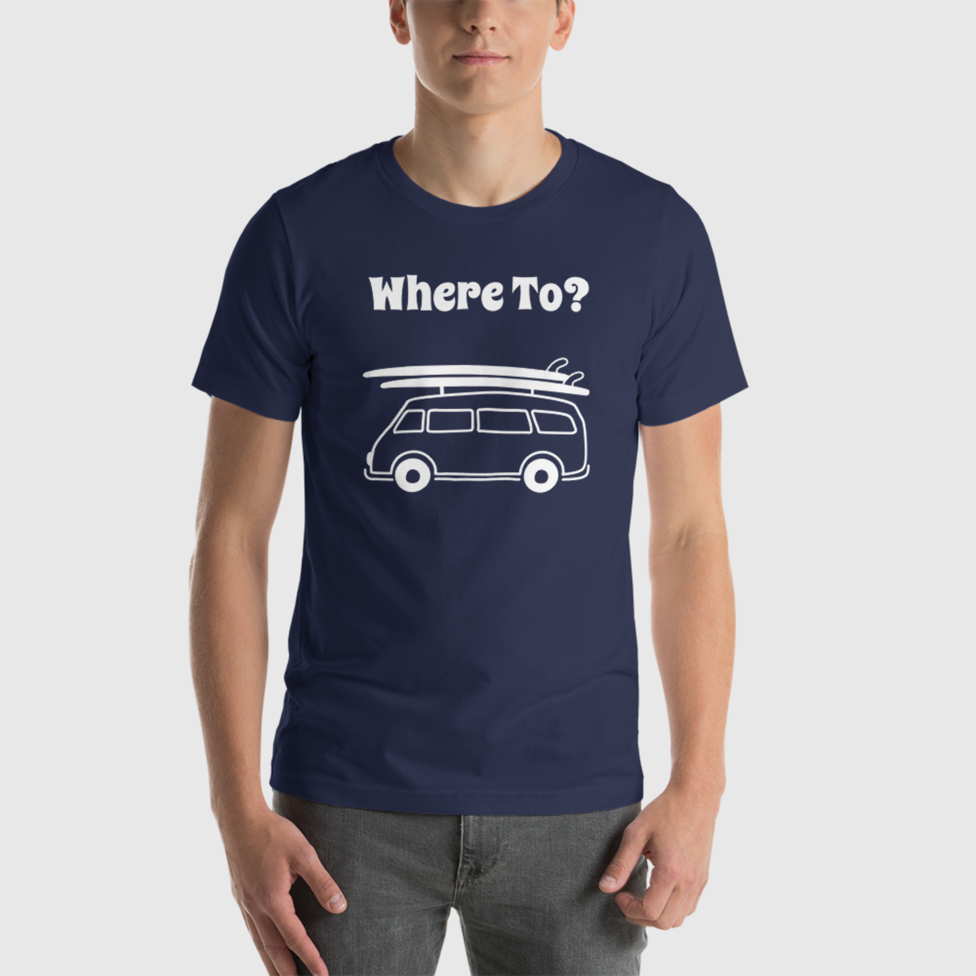 Camiseta básica unisex - ¿Hacia dónde?