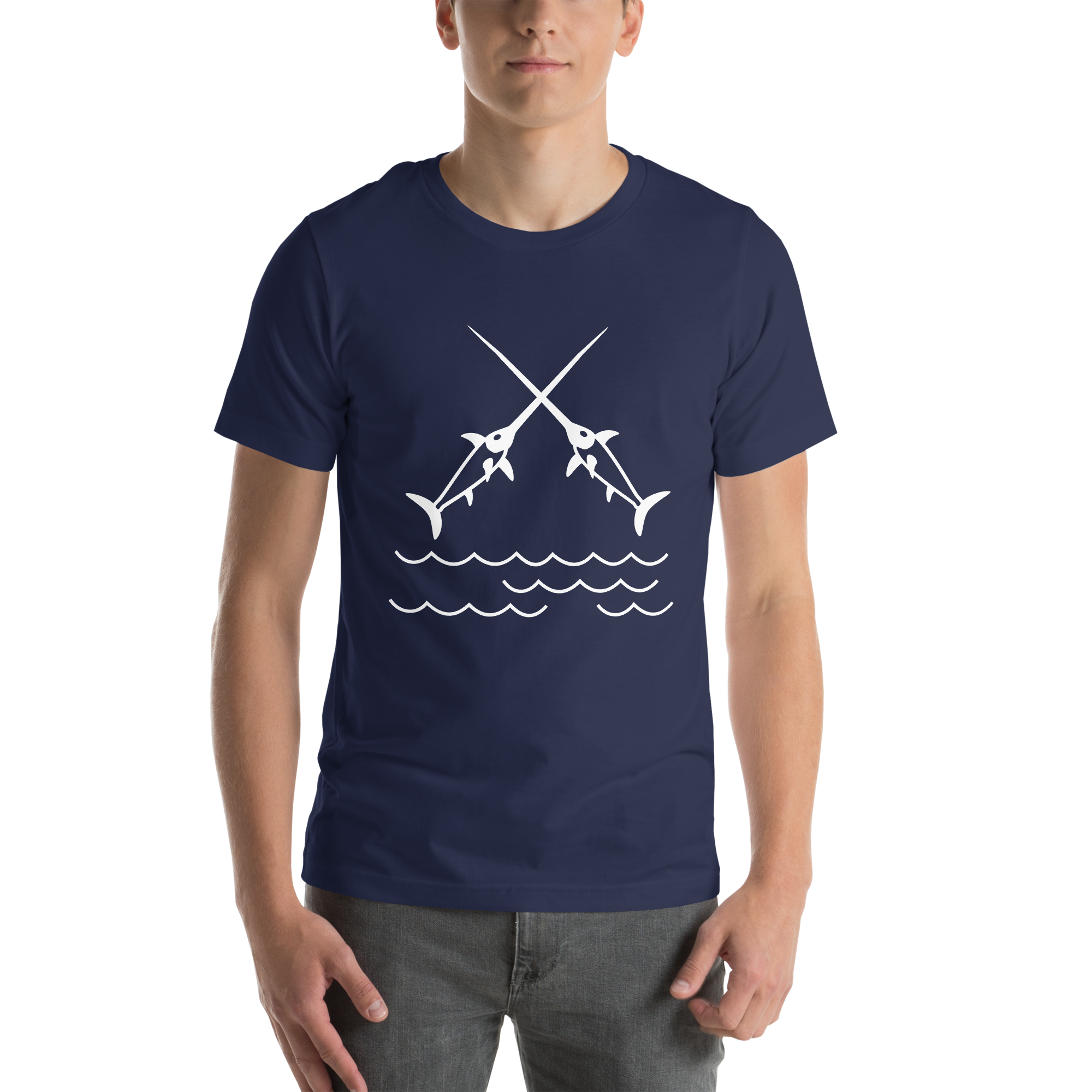 Mens t-shirt - Crossed Tides