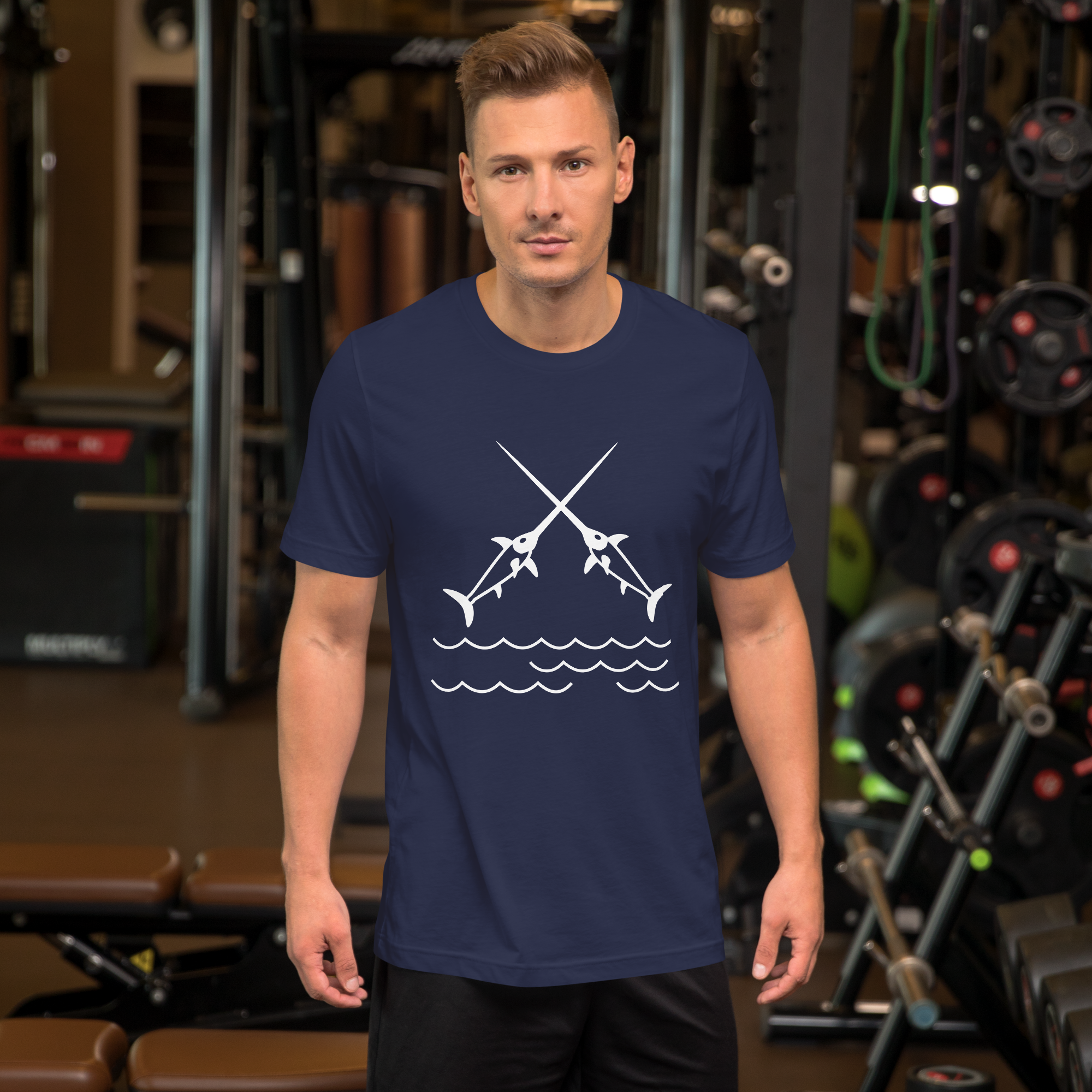 Mens t-shirt - Crossed Tides