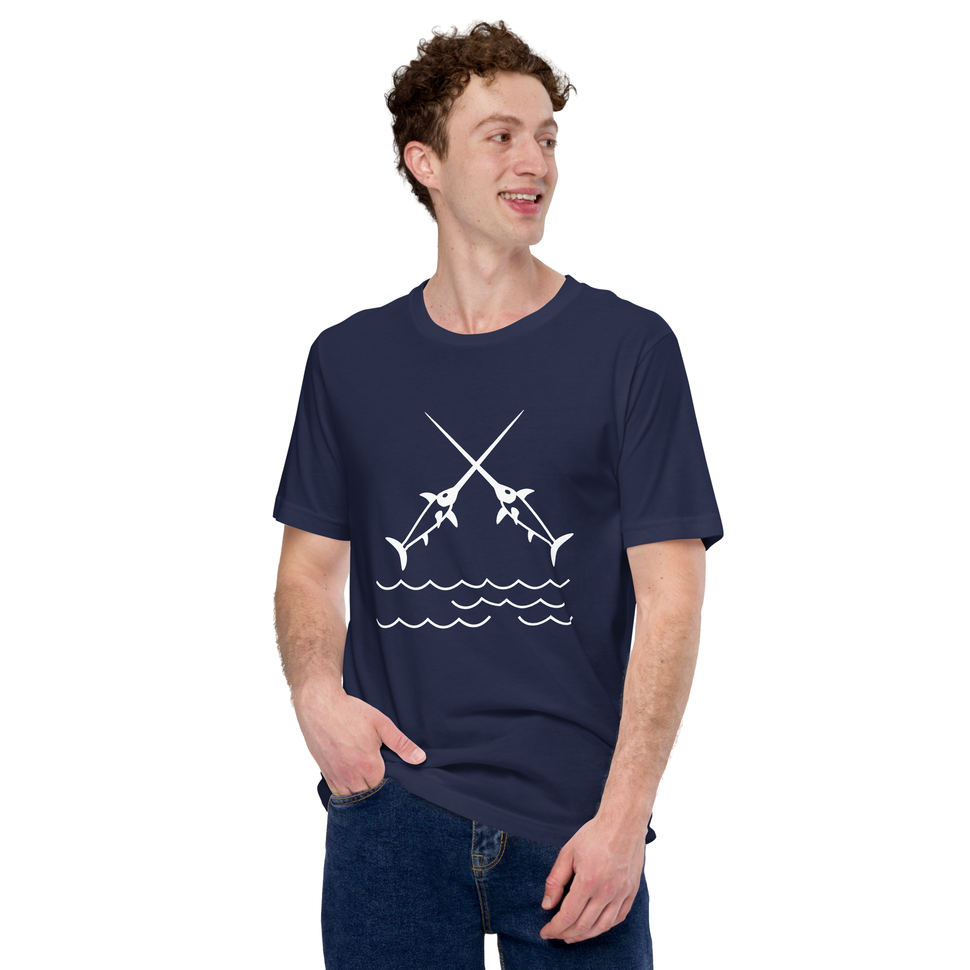 Mens t-shirt - Crossed Tides