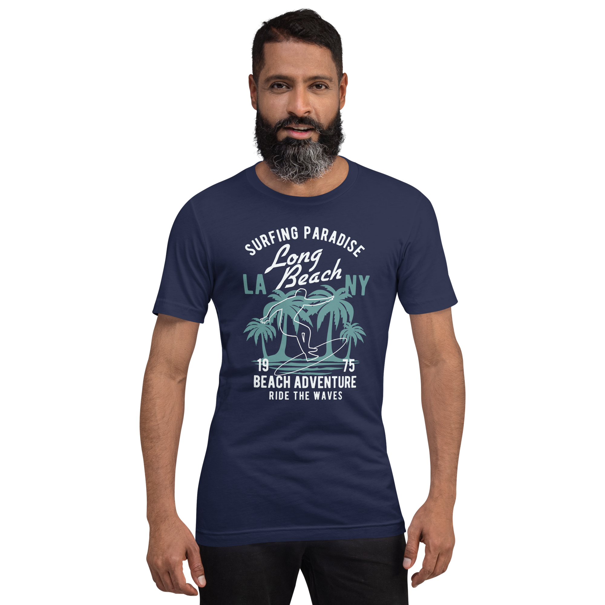 Mens t-shirt - Long Beach