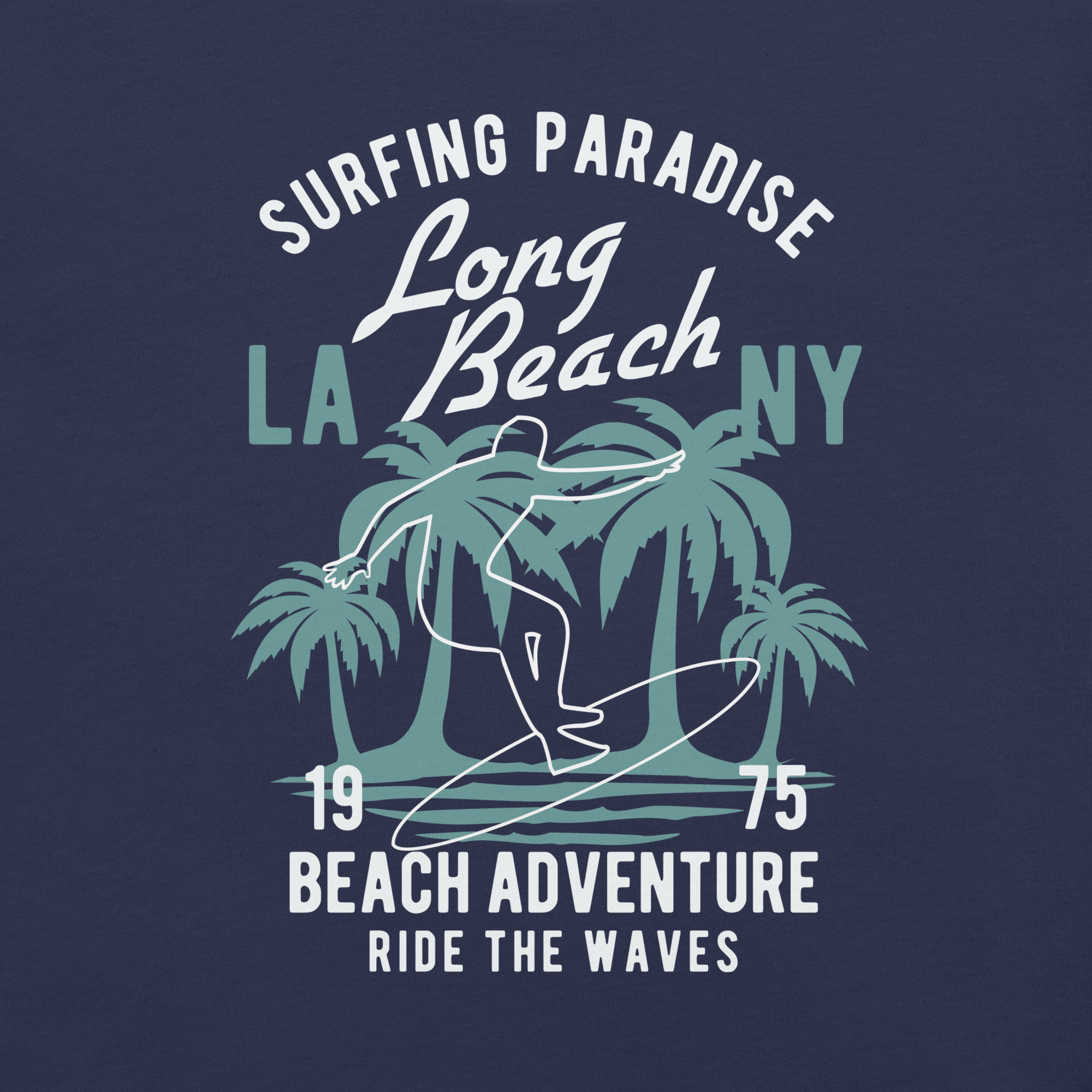 Mens t-shirt - Long Beach