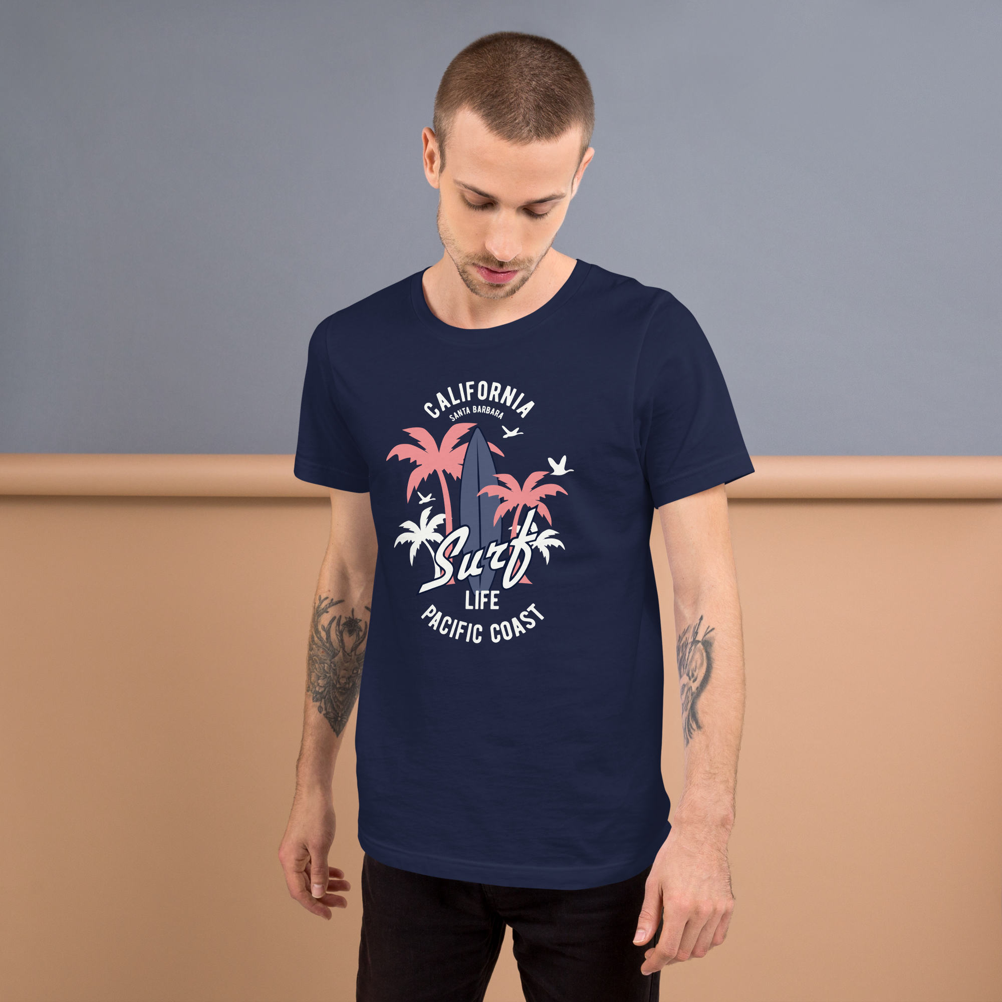 Mens Staple T-Shirt - Surf Life