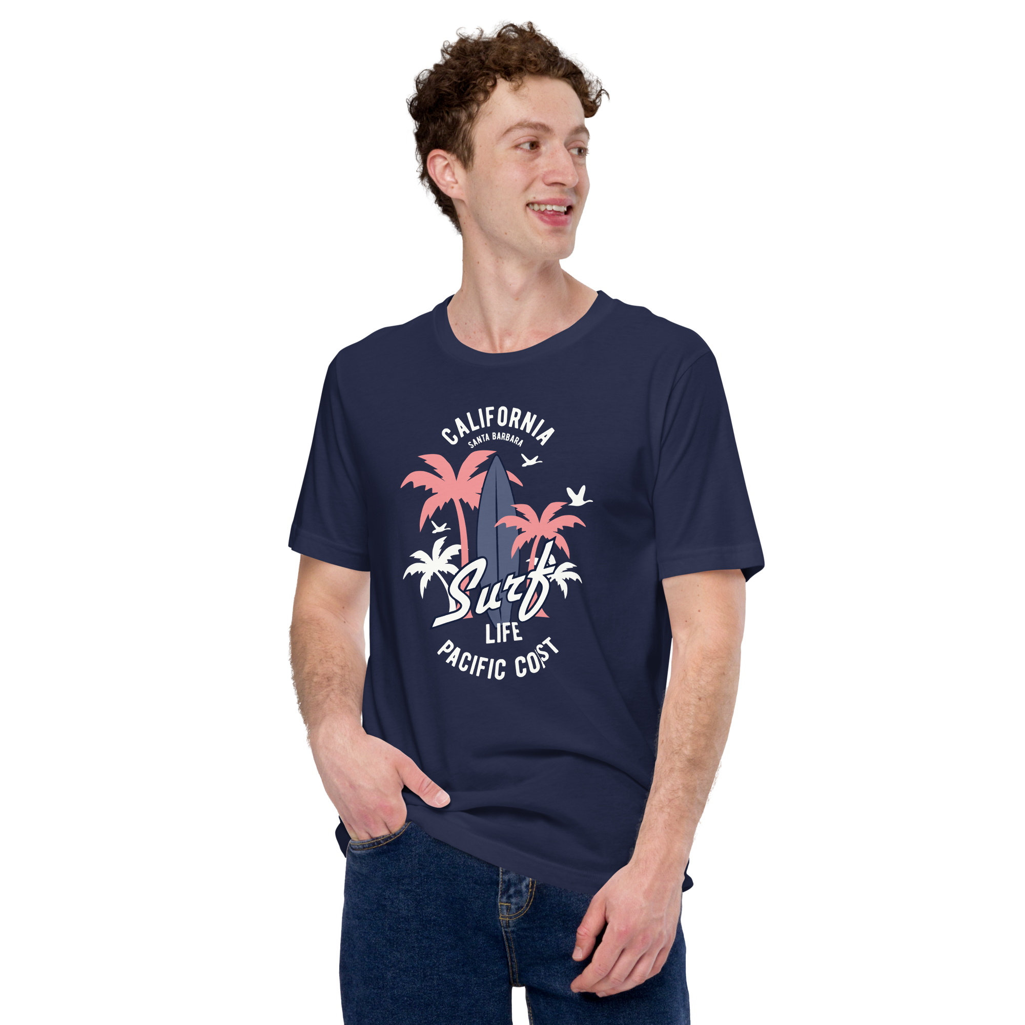 Mens Staple T-Shirt - Surf Life