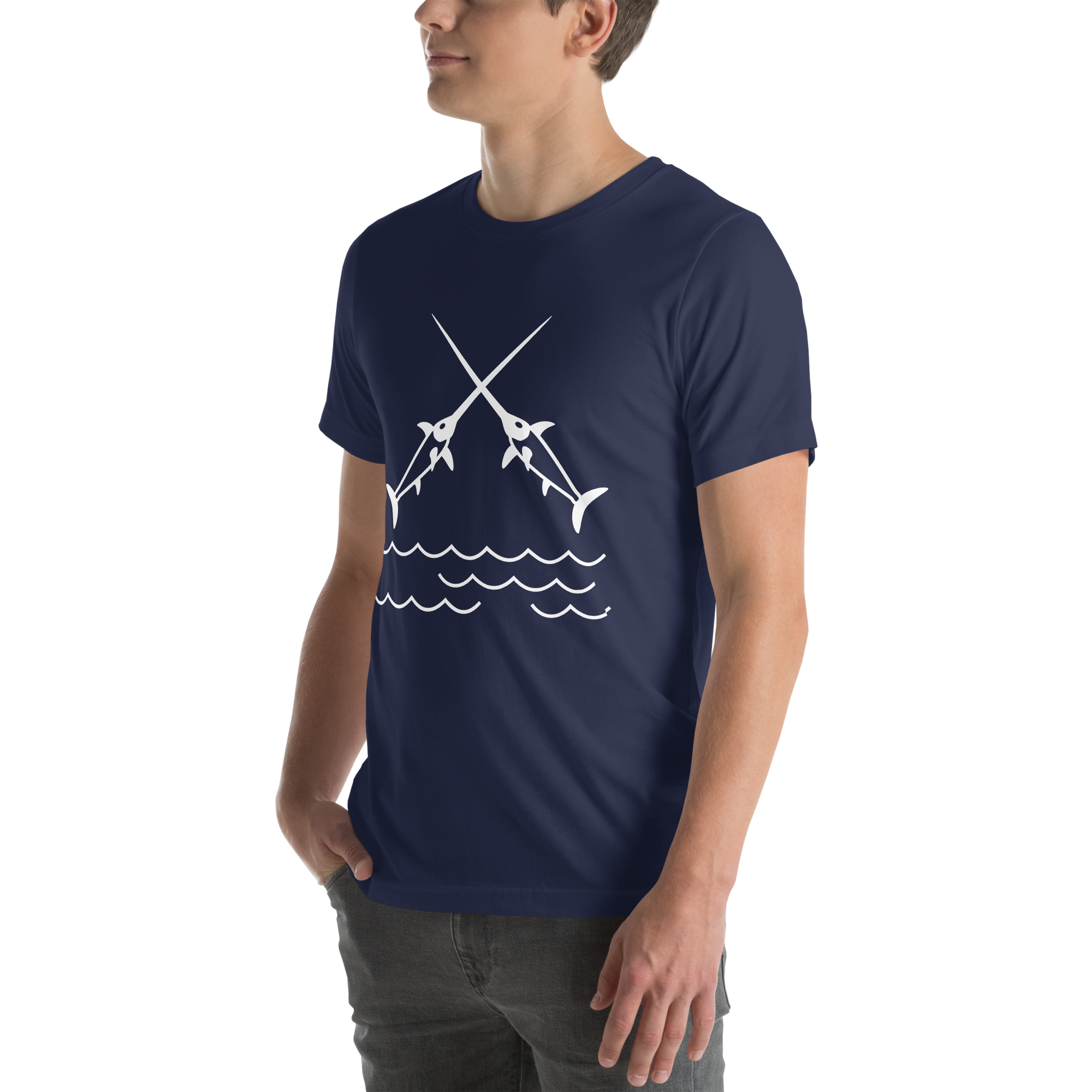 Mens t-shirt - Crossed Tides